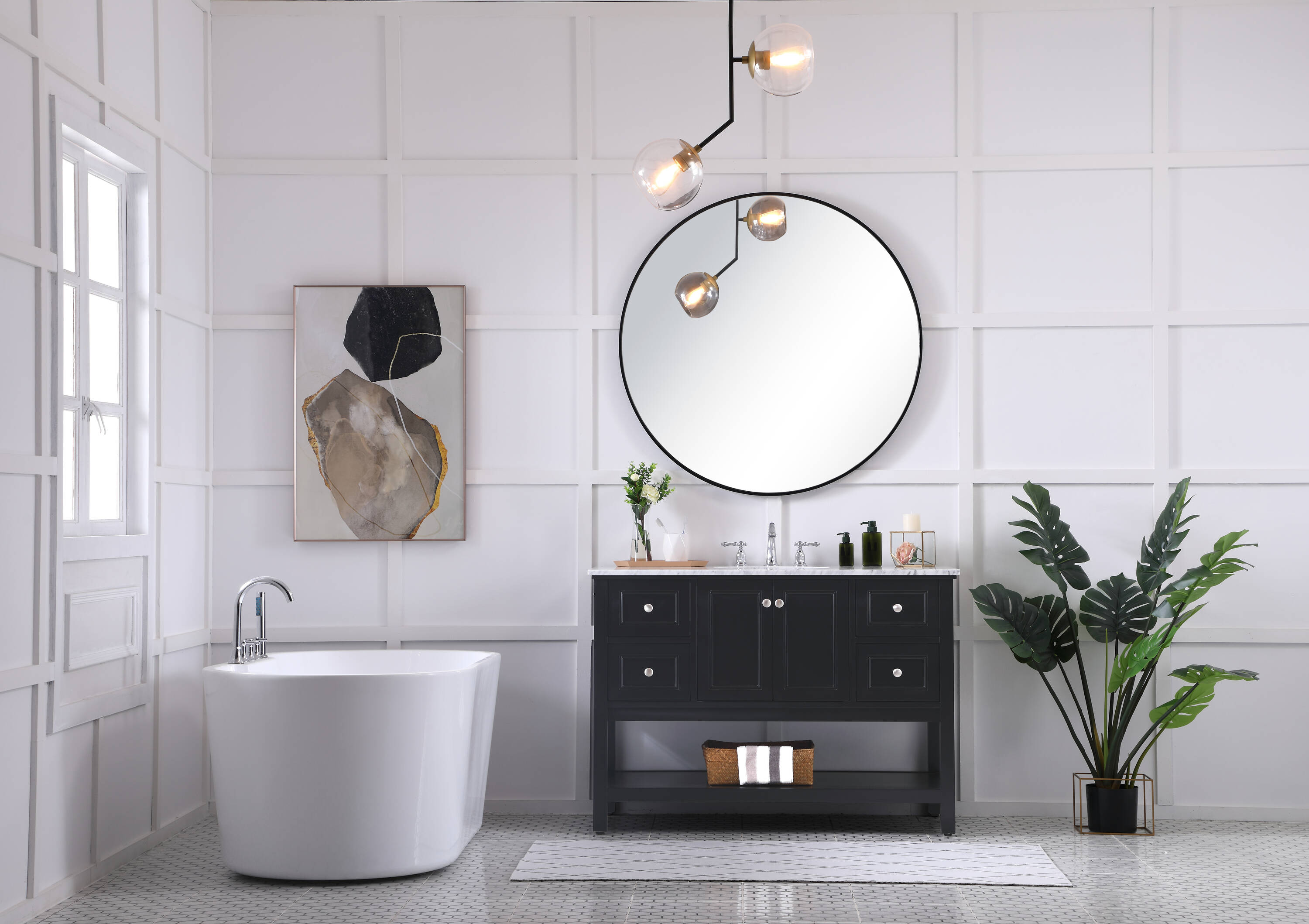 Elegant Decor HF81144BK Bath-Vanity-Combo - View #7