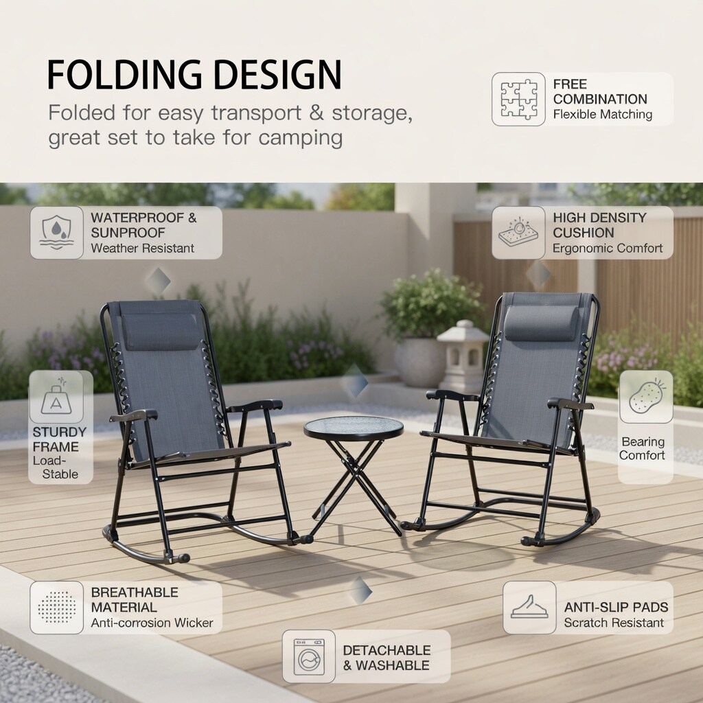 Choco Moon WYC-WQ45768-LS Patio-Conversation-Sets - View #4