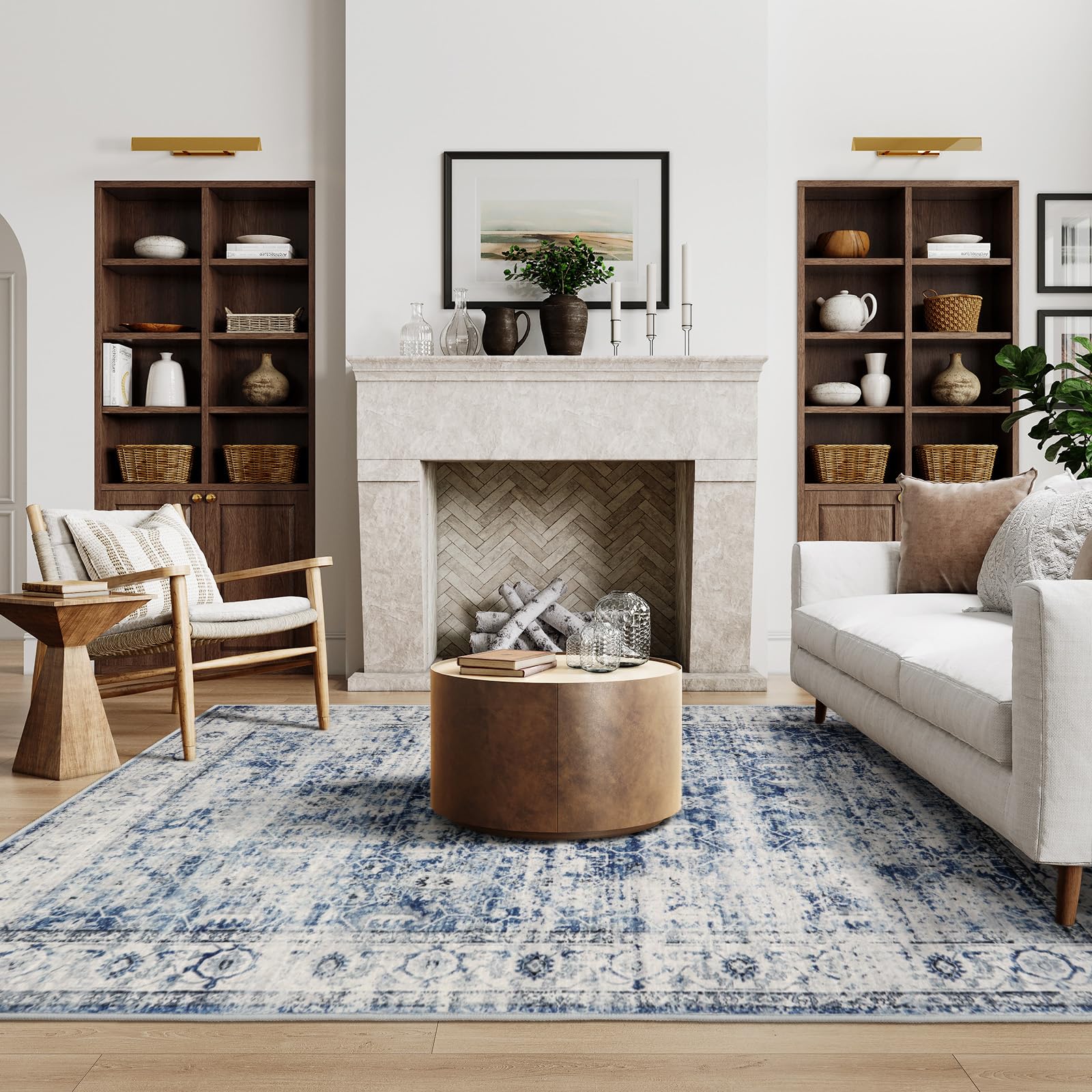 Lahome AR-ZZR-006-BL3 rugs - View #4