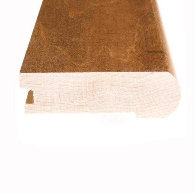 Flexco Solid Wood Stair Nose 2.75-in x 78-in Harvest Prefinished Maple Stair Nosing Flexco Solid Wood Stair Nose 2.75-in x 78-in Harvest Prefinished Maple Stair Nosing