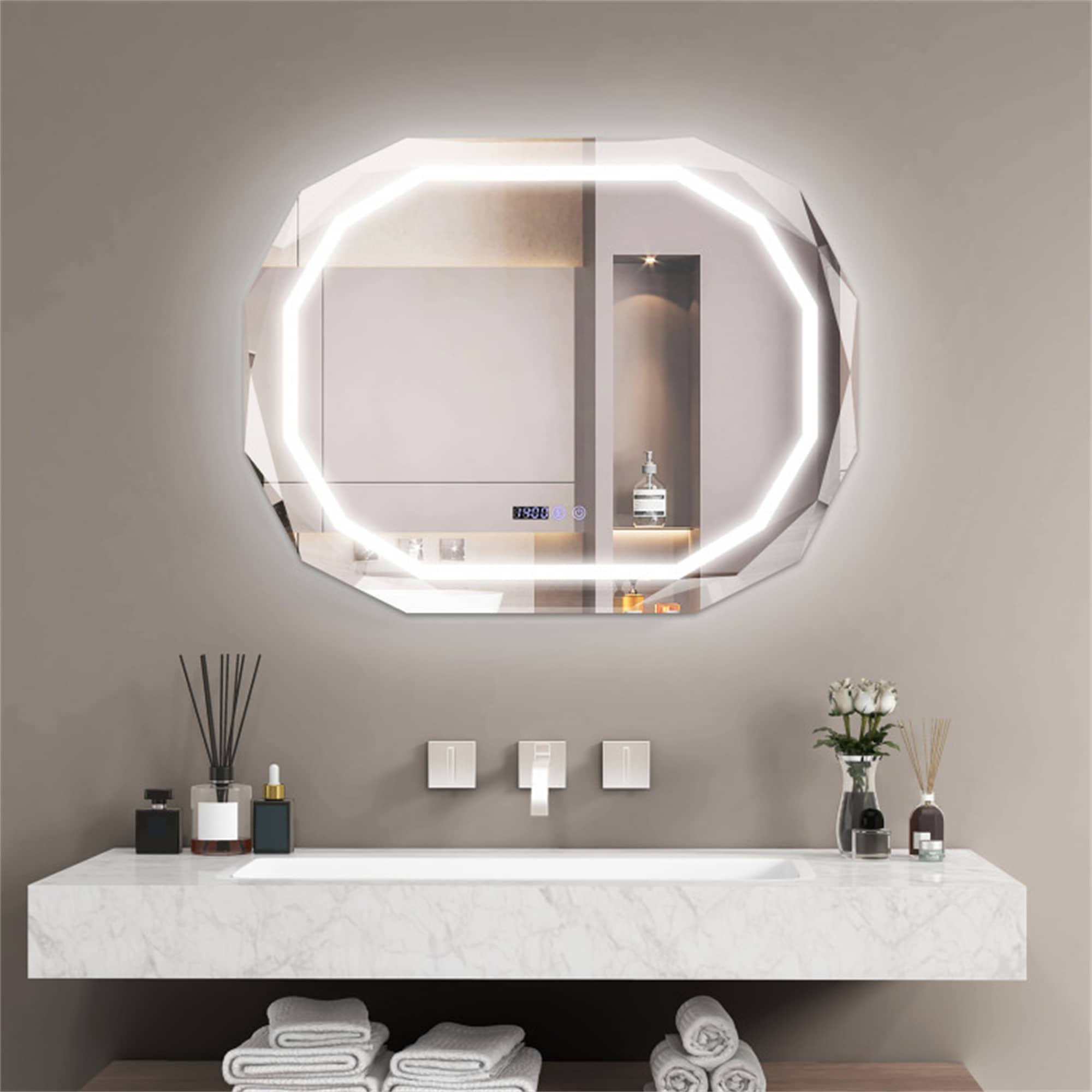BABOOM BOM-2121005-OR Framed-Bath-Mirrors - View #4