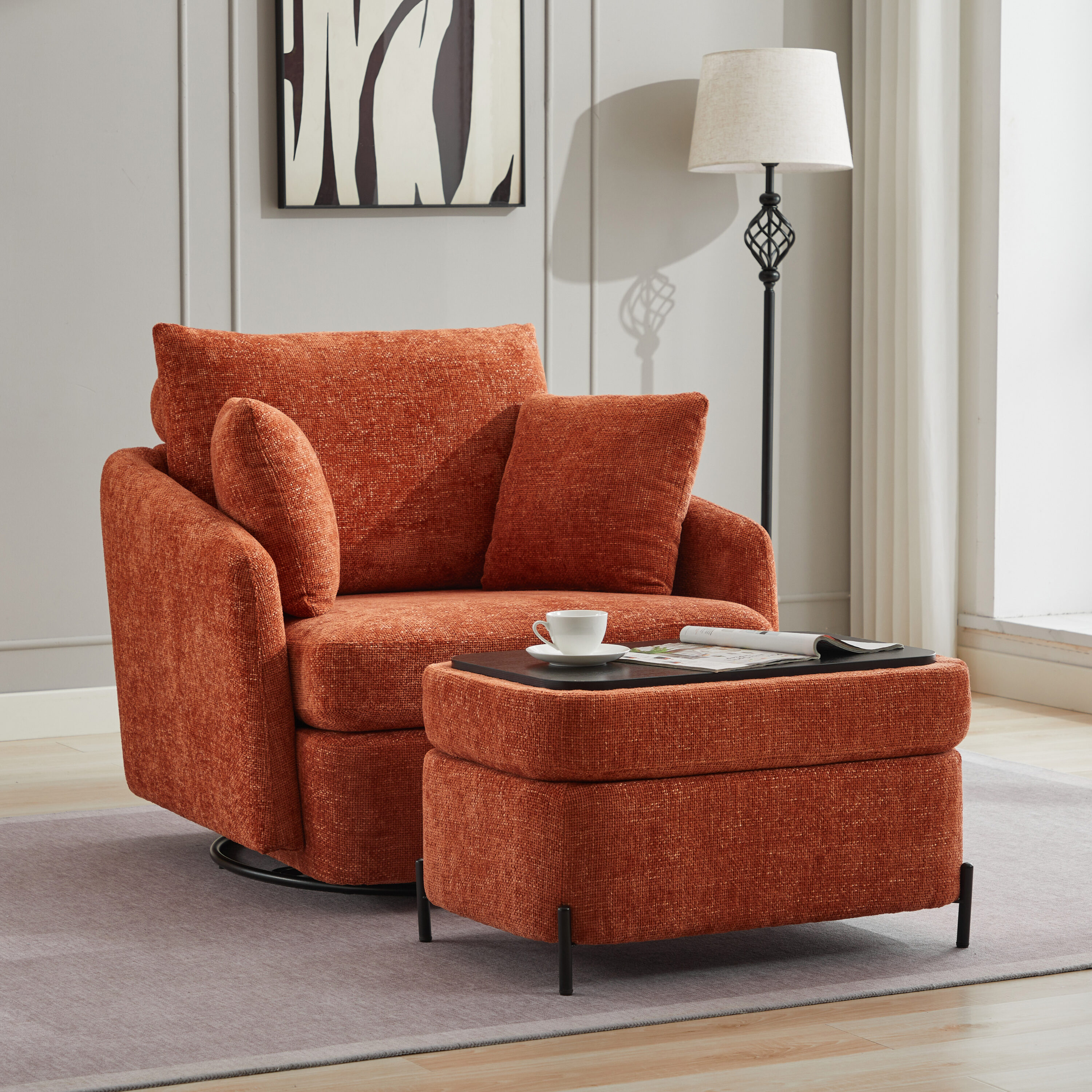 Hrinhom HC-W1103-ORANGE chairs - View #2