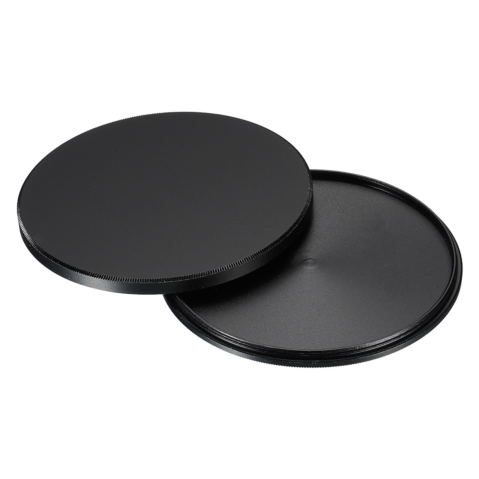 PATIKIL 72mm Lens Cap Camera Lens Cap Cover Universal Front Metal Lens Filter Stacks Cap Protective Case for 72mm Camera Circular Polarizing Fader ND Filter Black
