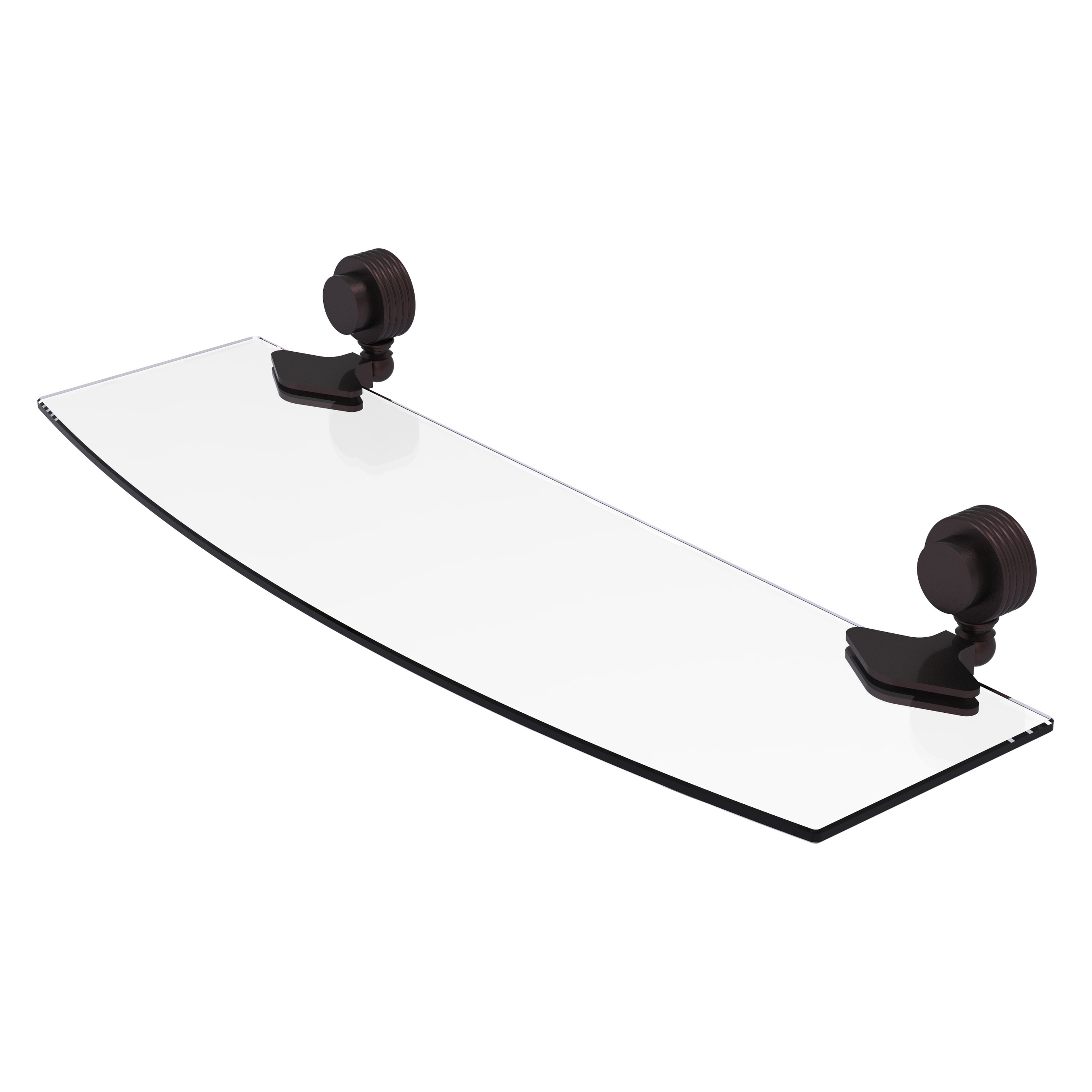 Allied Brass 433G/18-ABZ Venus Antique Bronze Wall mount Bathroom Shelf ( 18-in x 2-in x 5-in )