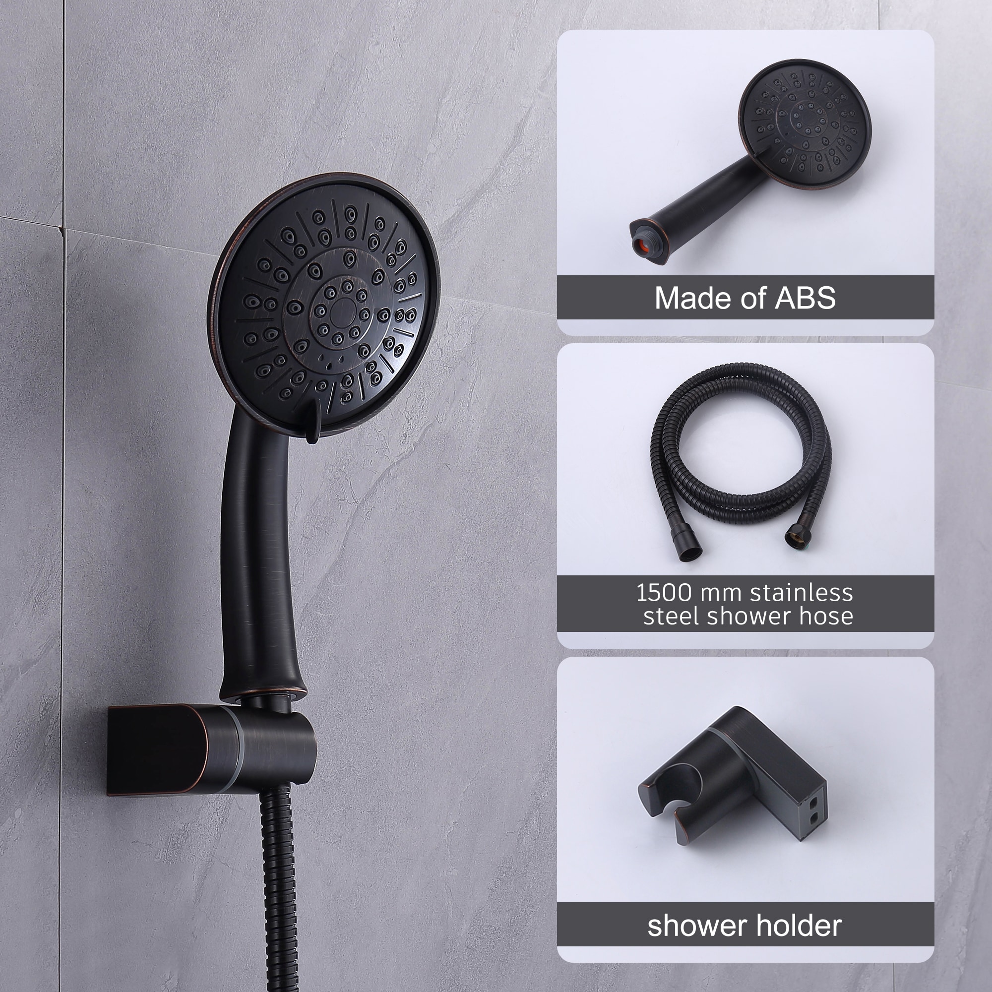 Clihome DG-SS806NS16 Showerhead-Bar-Panels - View #10