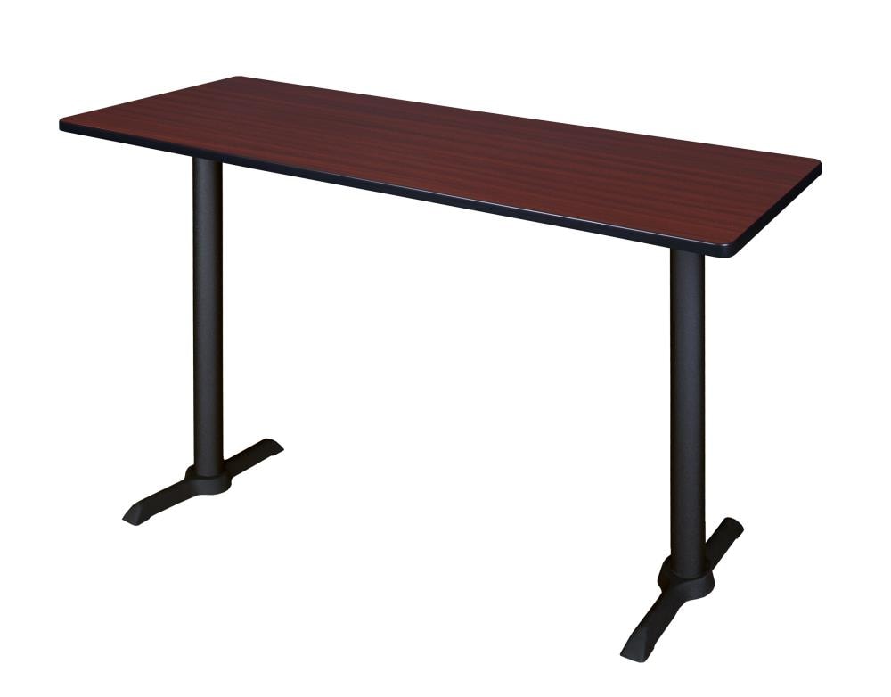 Regency MCTRCT6624MH Training Brown 4-Person Training Table (66-in W x 42-in H)