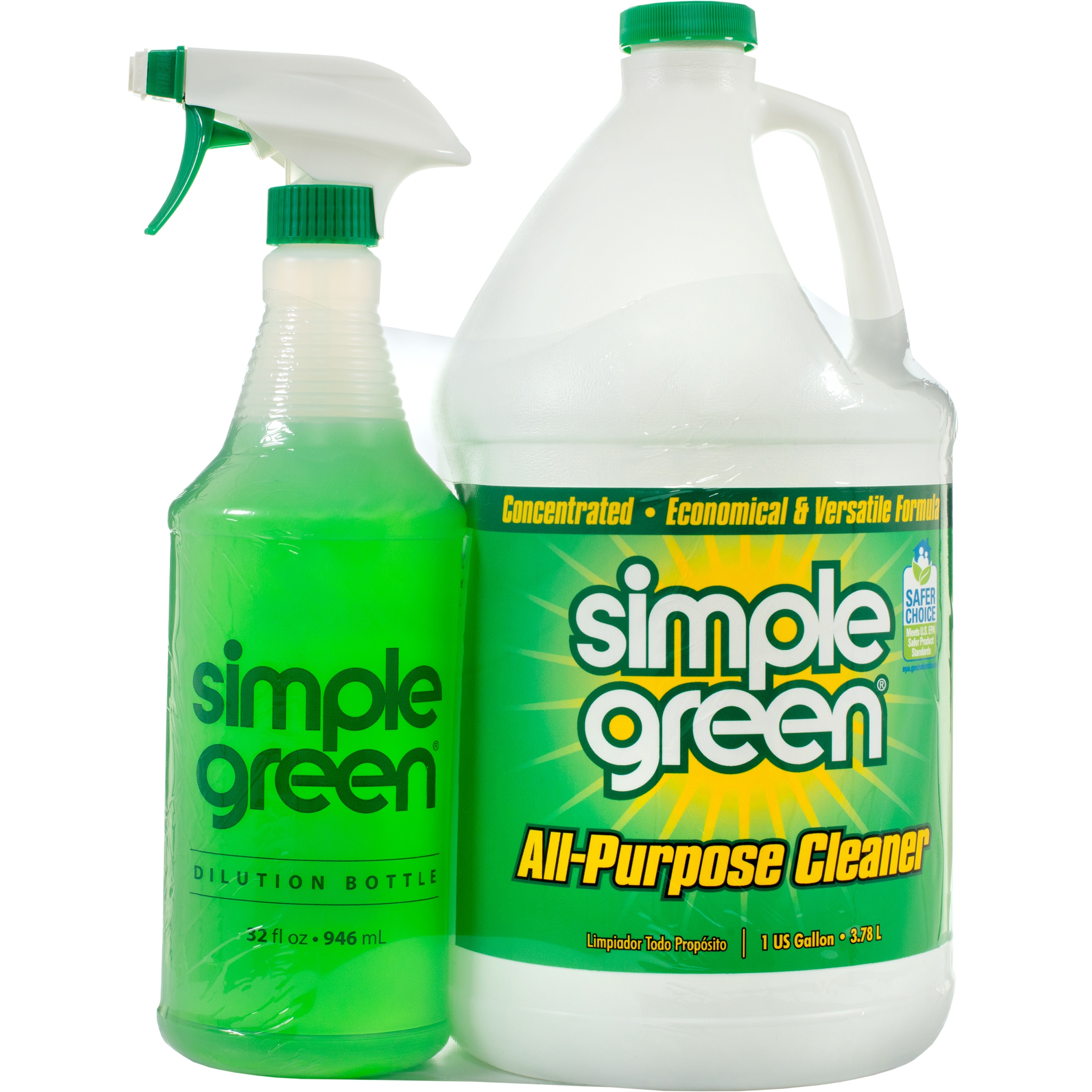 Green cleaning samples