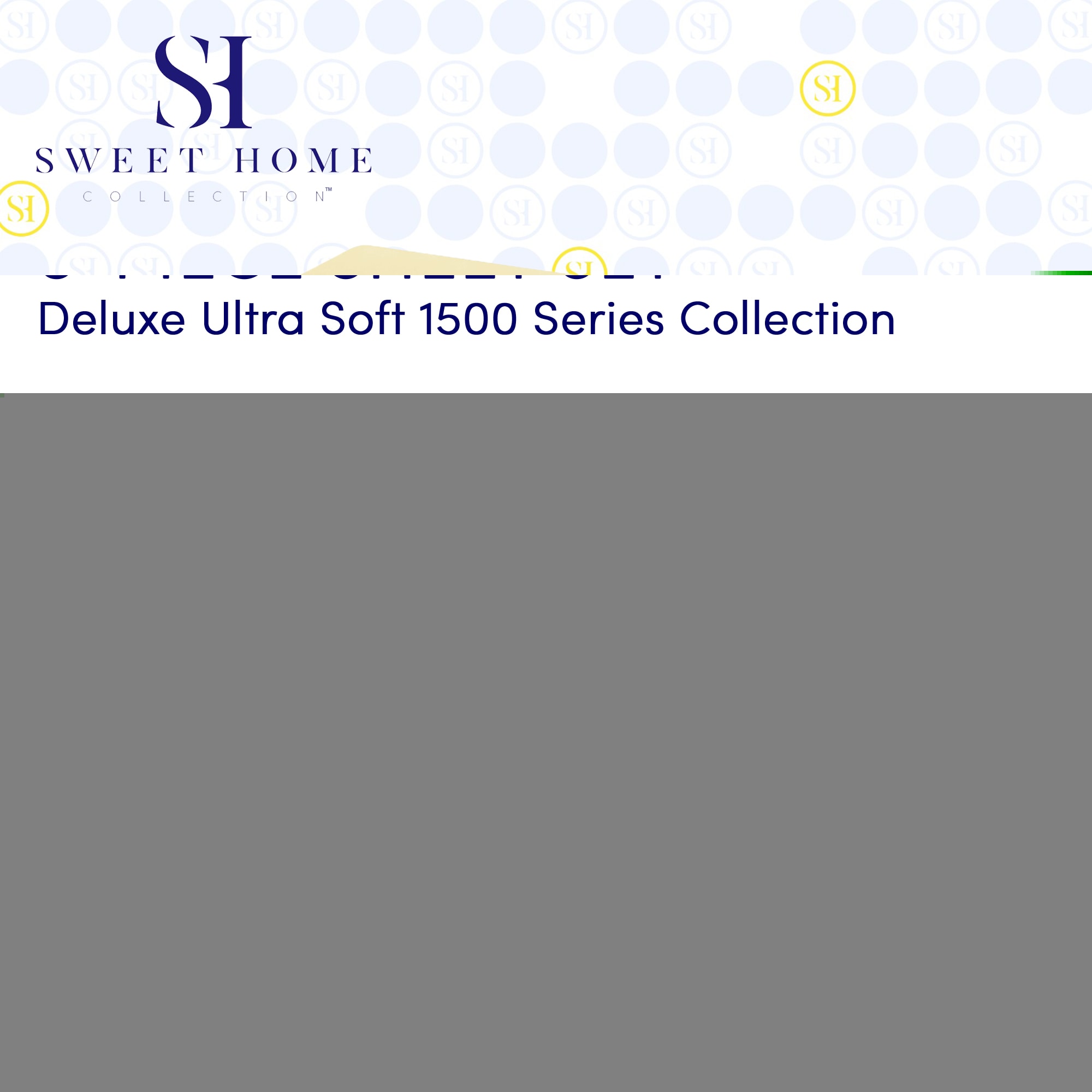 Sweet Home Collection LOW-6P-SH-CK-PYL Sheet-Sets - View #2