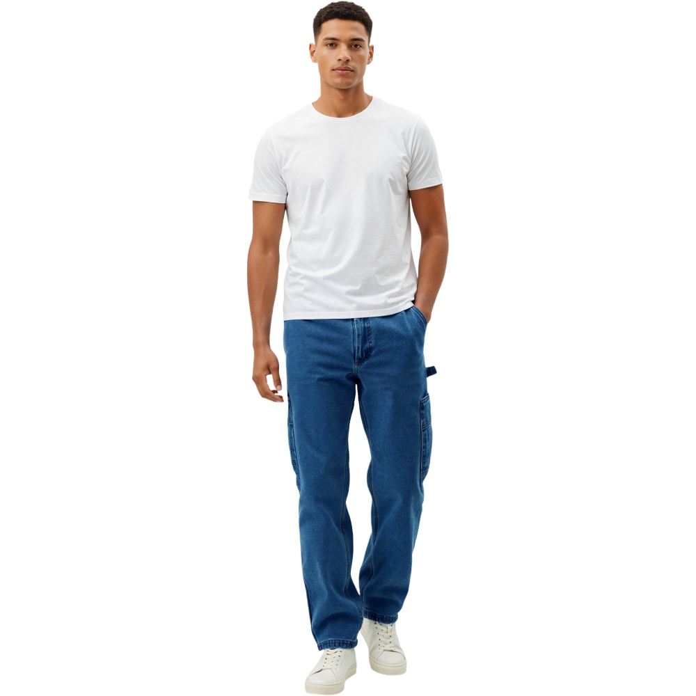 WORK IDEA US-NT9119-DB-W40L32 pants - View #8
