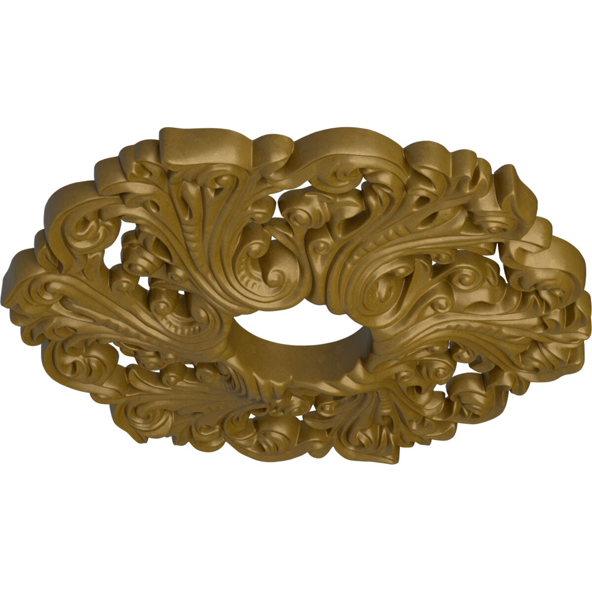 Ekena Millwork CM19ORGLS Ceiling-Medallions - View #2