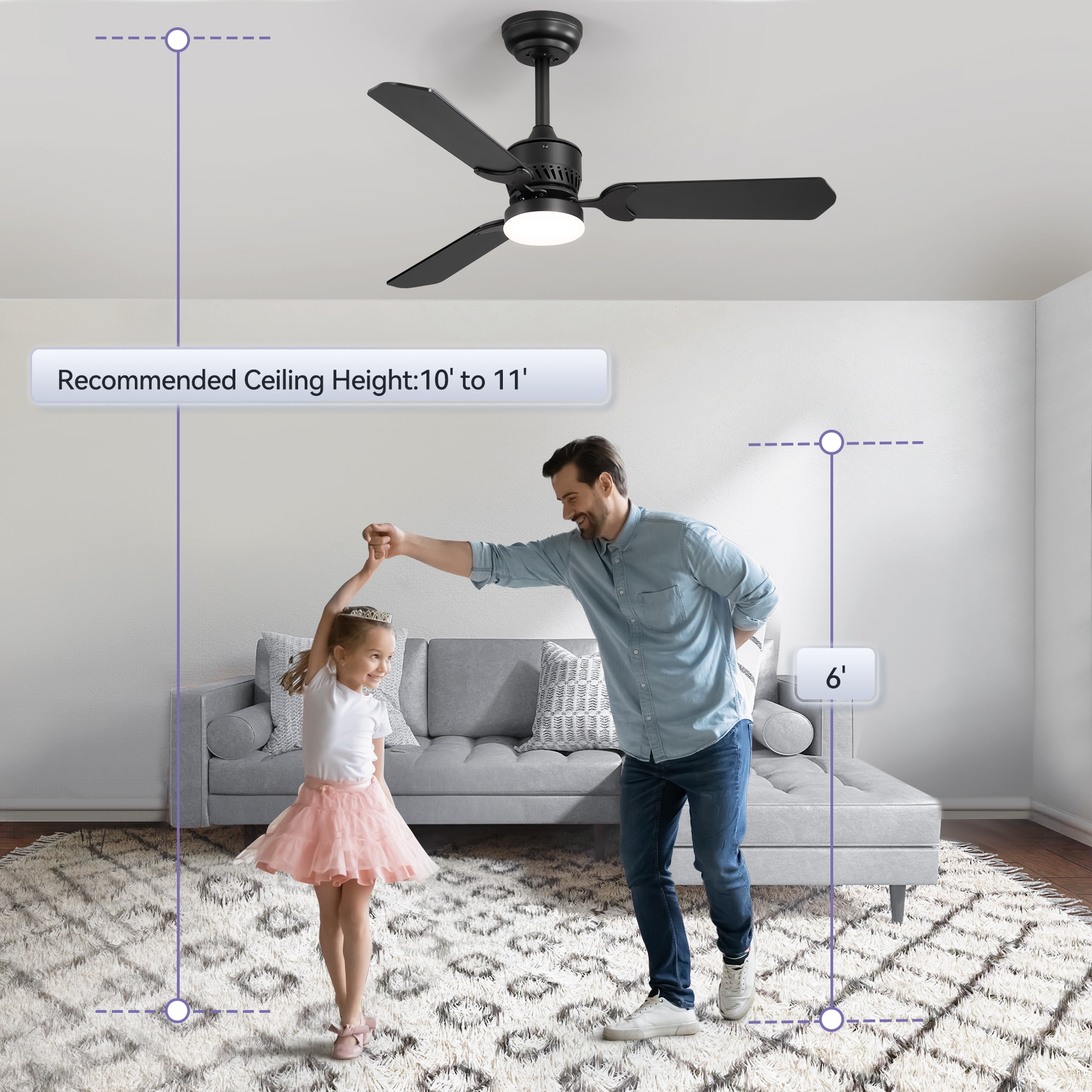 Breezary BZ23017-SN Ceiling-Fans - View #18