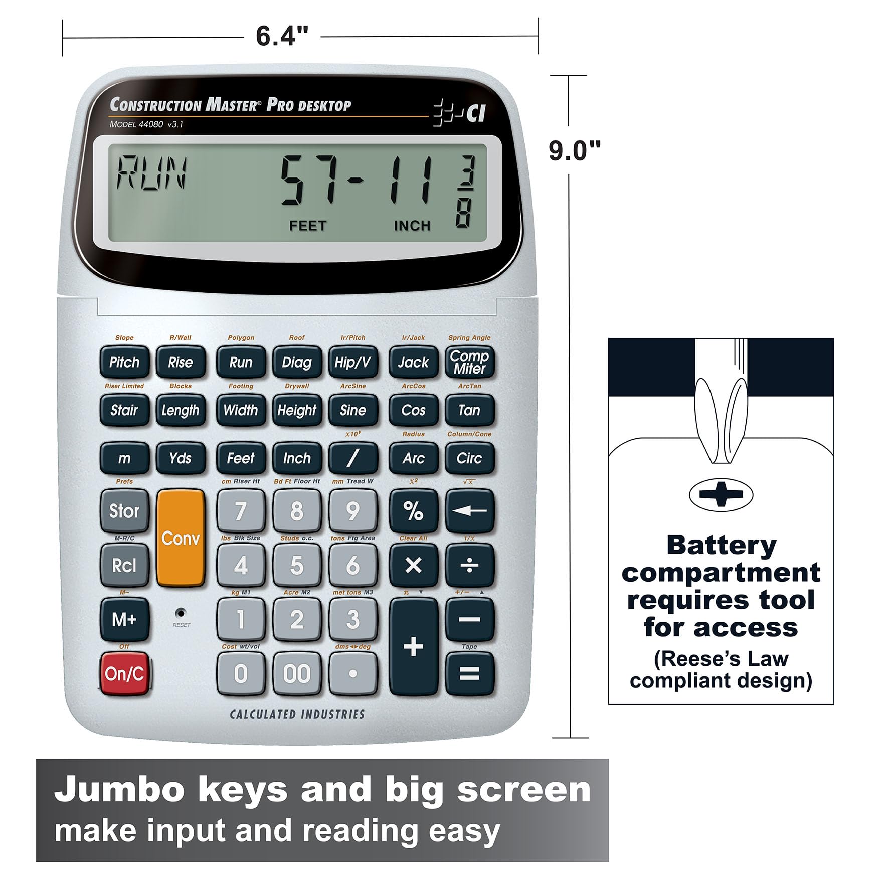 Calculated Industries 44080-21F2 Multi-Tools - View #2