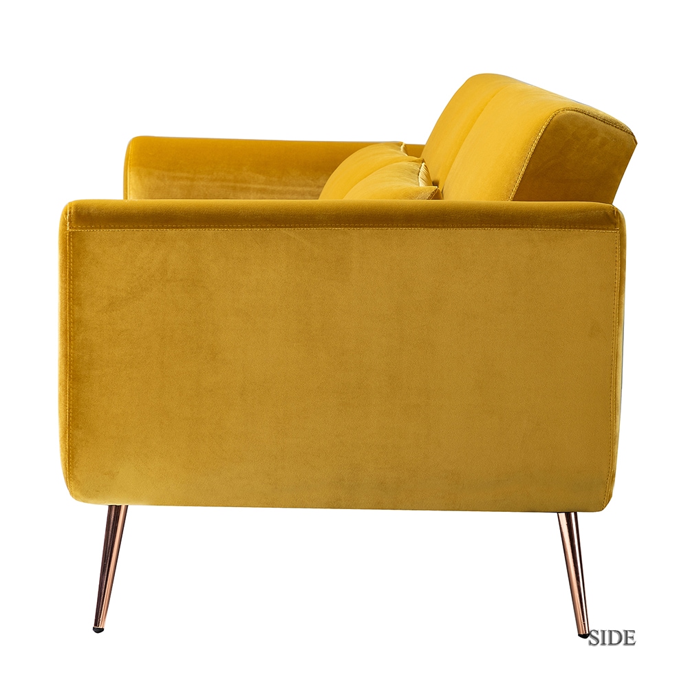 14 Karat Home SFDC0025-MUSTARD Sofas-Loveseats - View #3