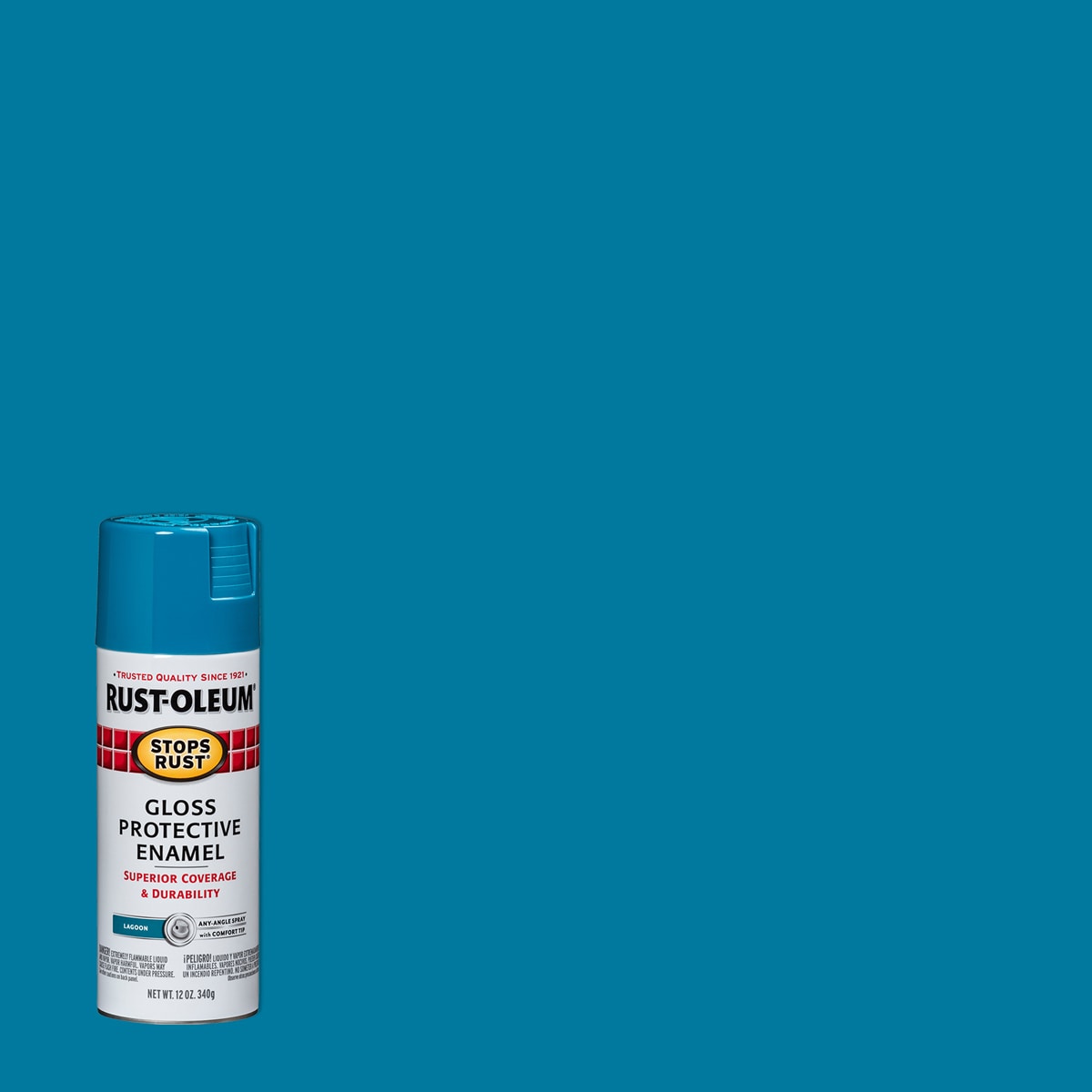 Rust-Oleum Stops Rust Matte Clear Spray Paint (NET WT. 12-oz)