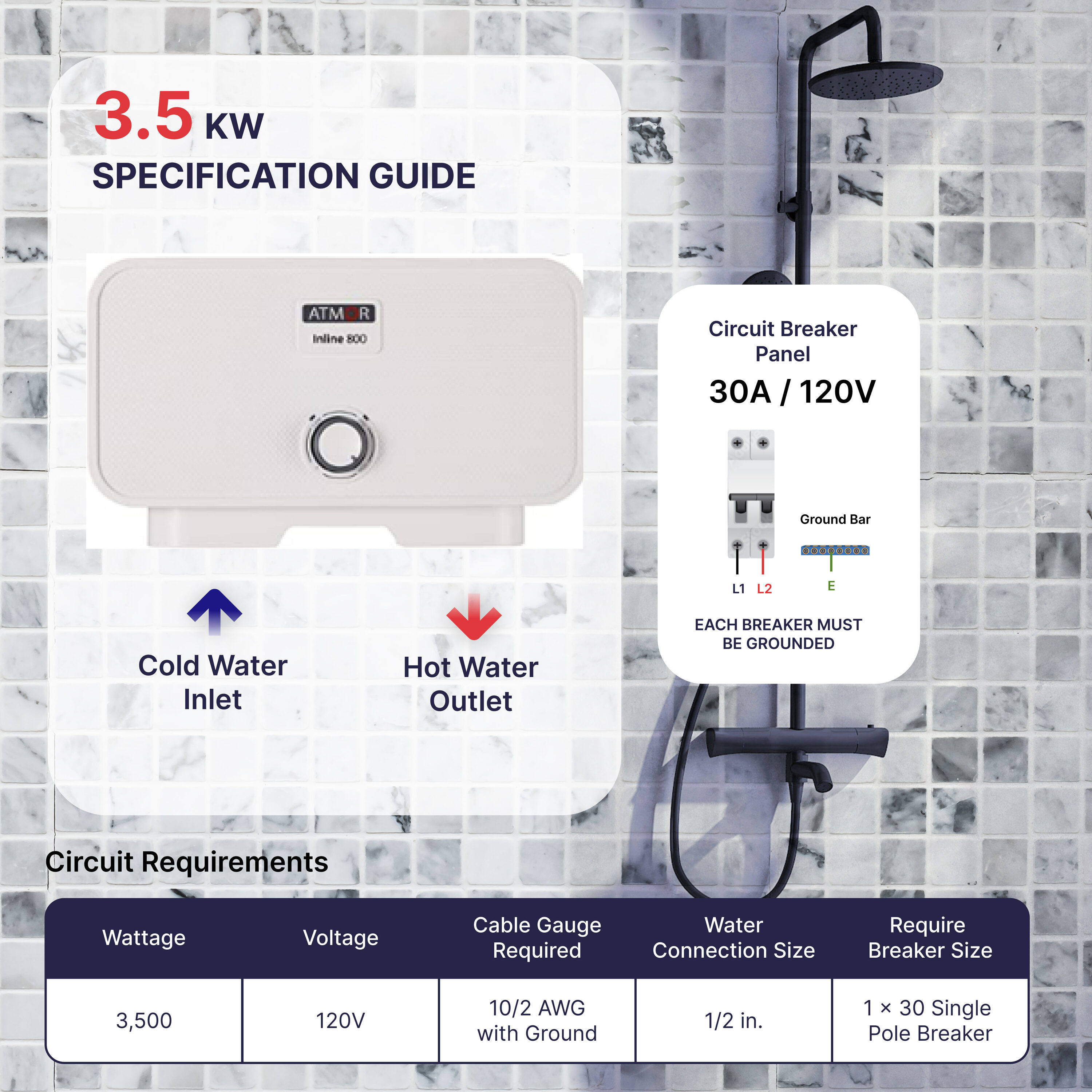 Atmor AT-800-35 Gas-Water-Heaters - View #5