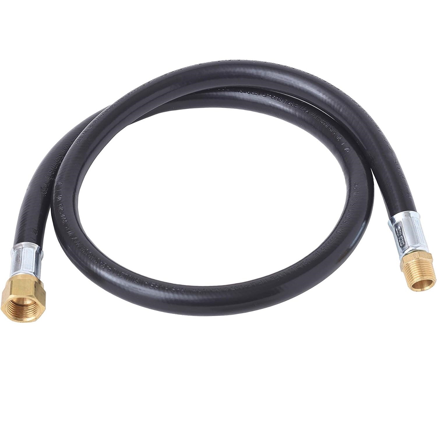 Flame King 40-Inch LP and Natural Gas Hose Assembly 350 PSI 3/8-in ...