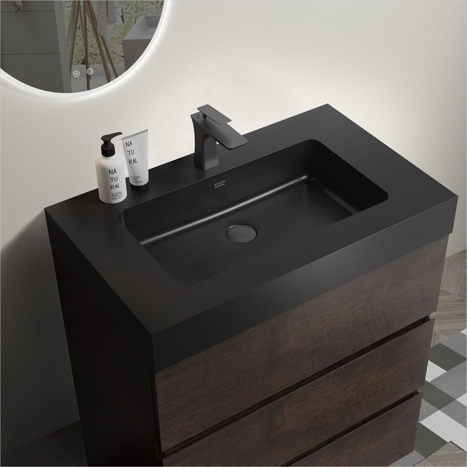 SunJet HCL2MLLY61VX Bath-Vanity-Combo - View #4