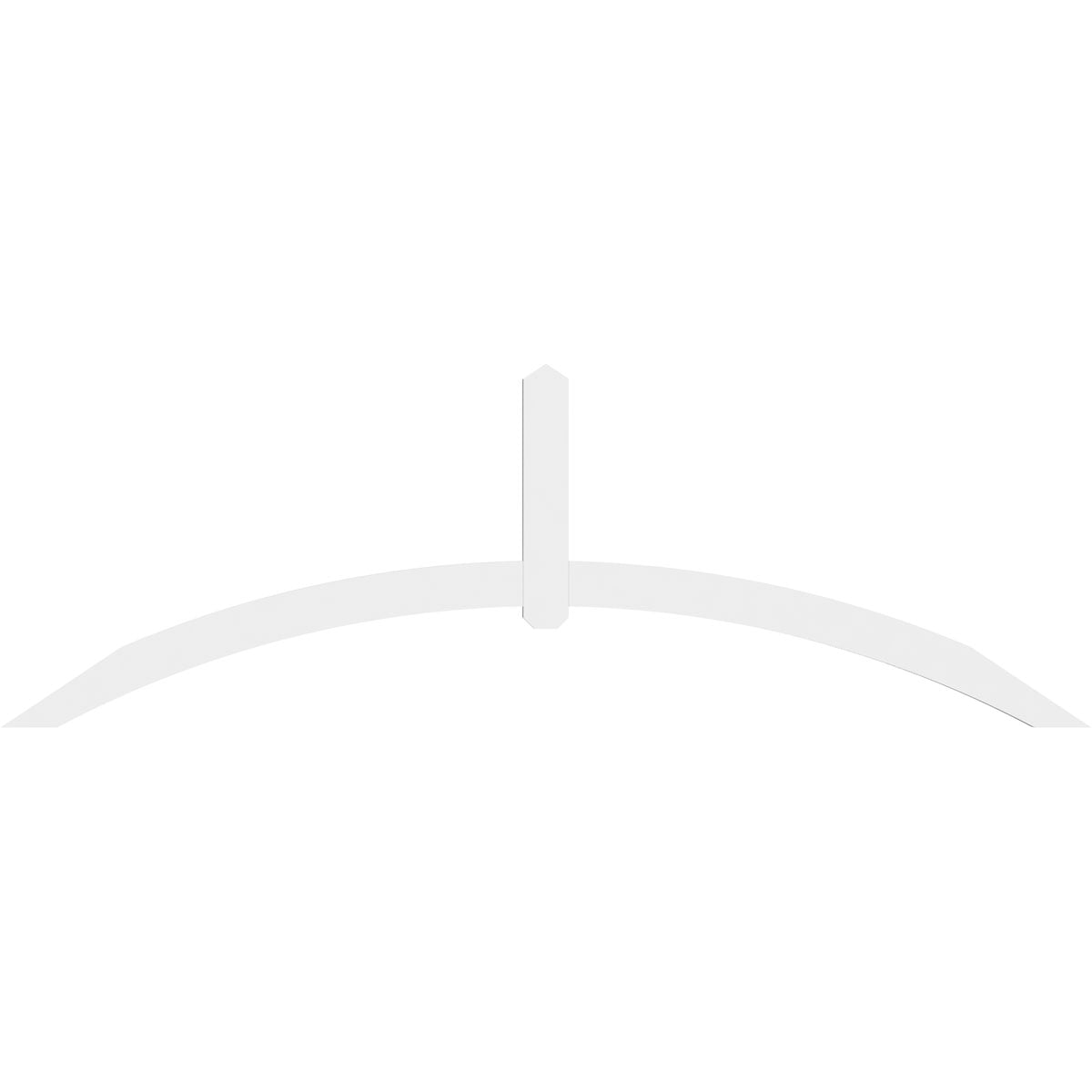 Ekena Millwork GBP096X32X0204ARC00 Exterior-Brackets-Braces - View #2