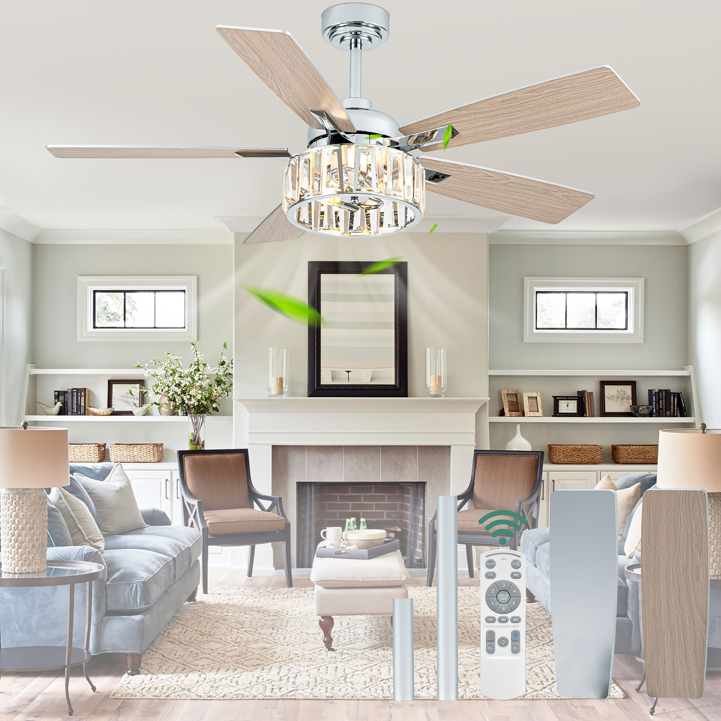Cusp Barn CS52P26MD Ceiling-Fans - View #12