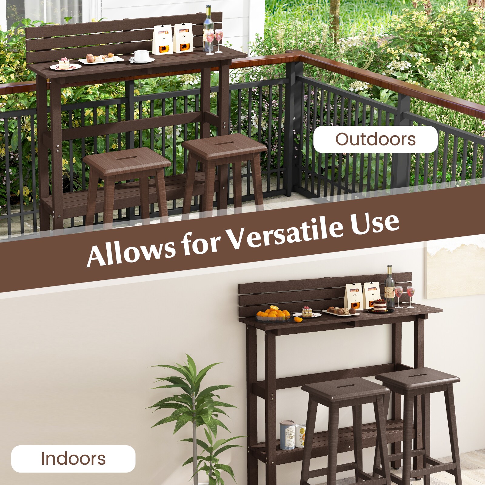 LIVIZA TDJ11427BN Patio-Tables - View #6
