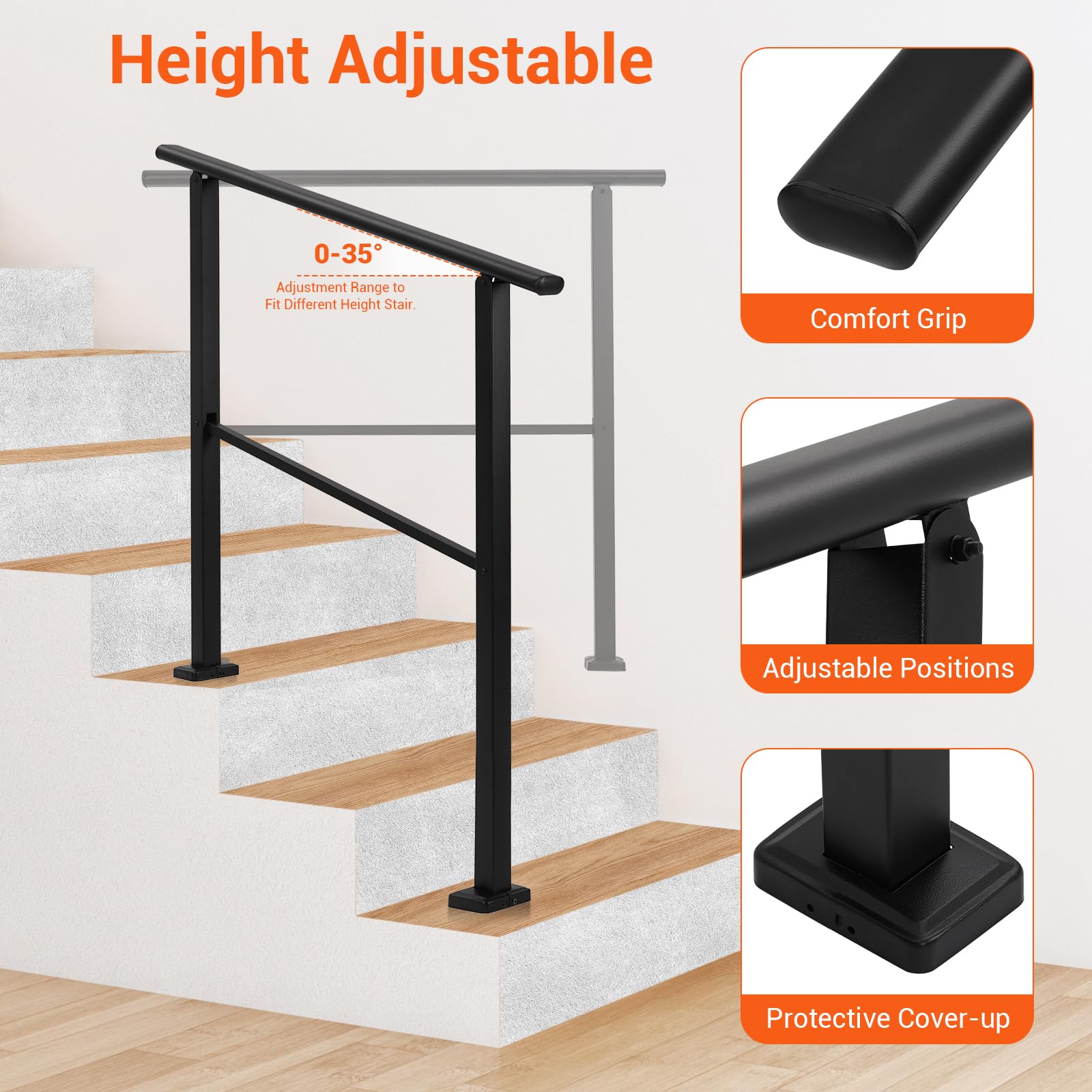 Garvee PTO-0Z3YK5EX Interior-Stairpart-Railing - View #9