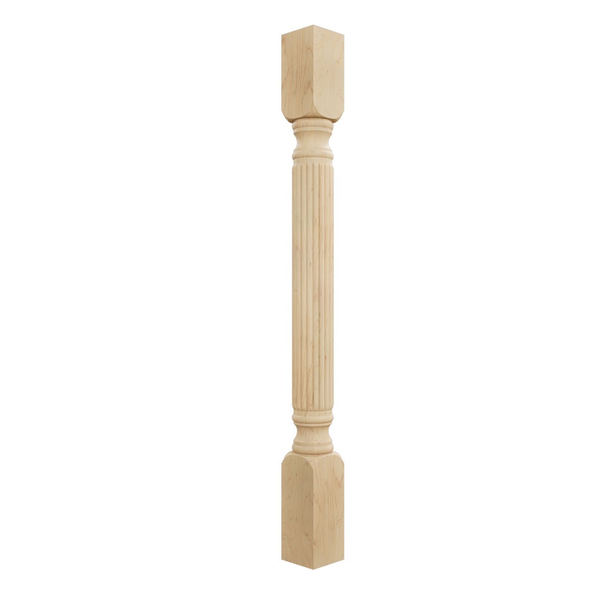 Ekena Millwork COL03X03X35RAMA 3.75-in x Modern Maple Column