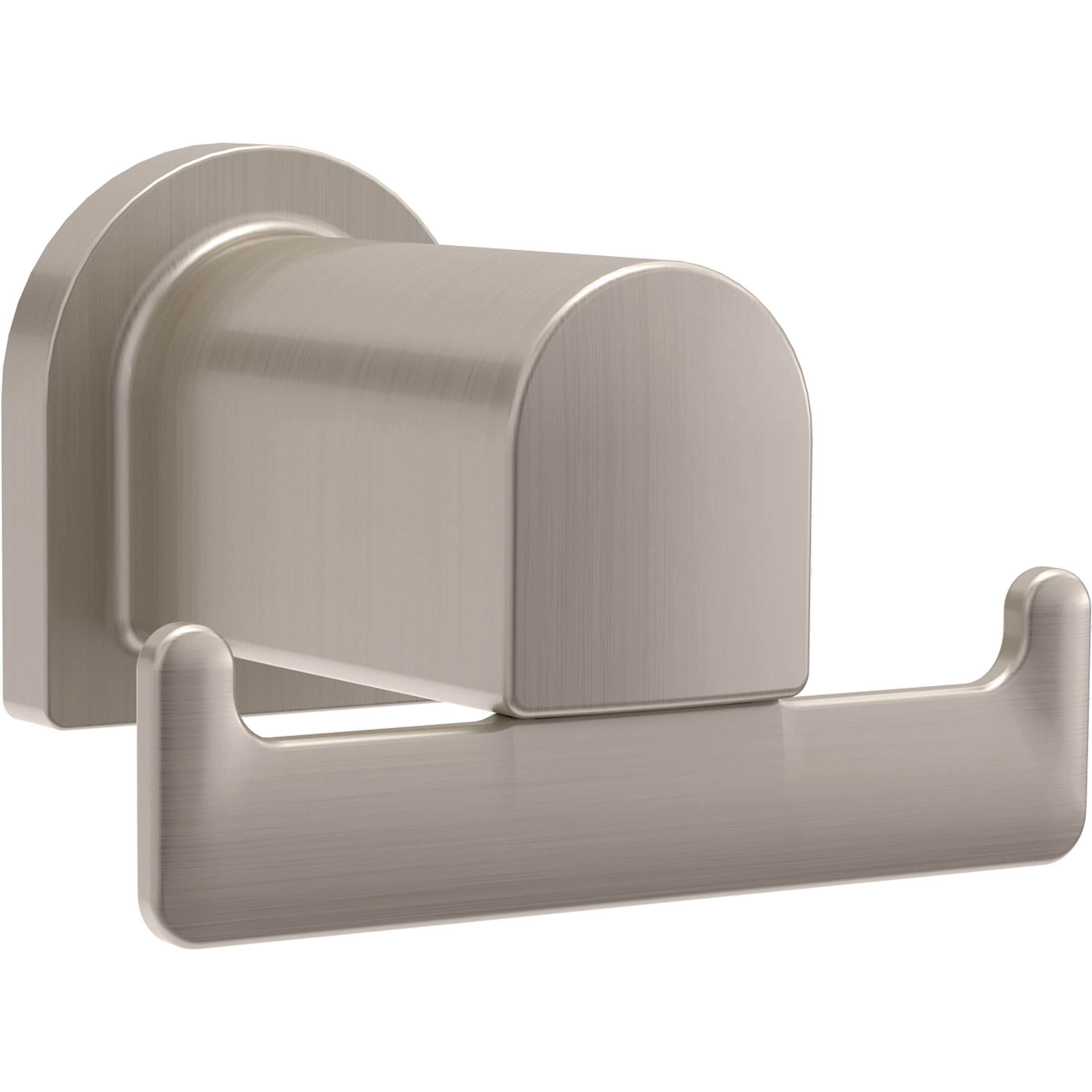 Peerless PA419-BN Xander Spotshield Brushed Nickel Double -Hook Wall mount Towel Hook
