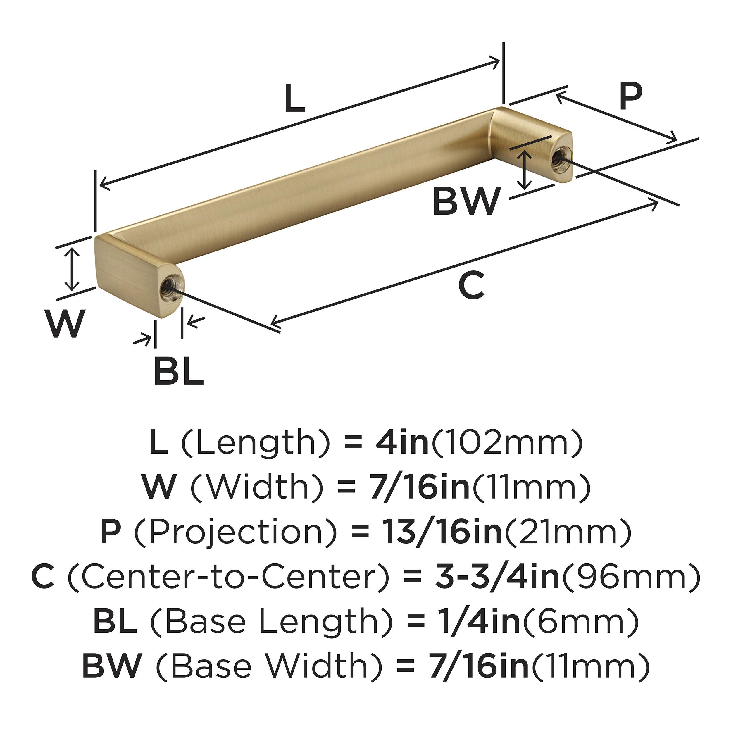 Amerock 25VMP37290CZ Cabinet-Pulls - View #4