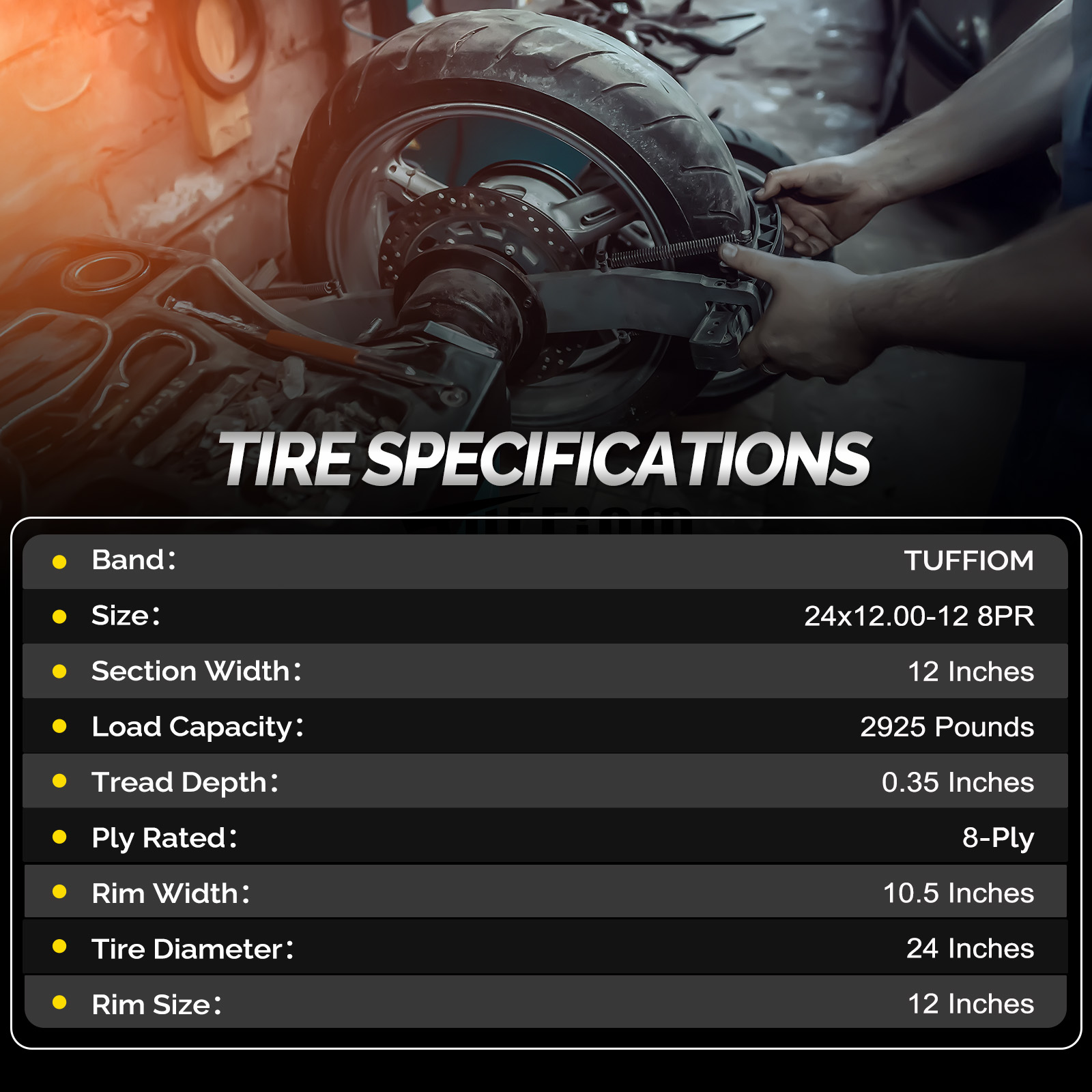 TUFFIOM LS-G33007131 Ope-Wheels-And-Tires - View #6