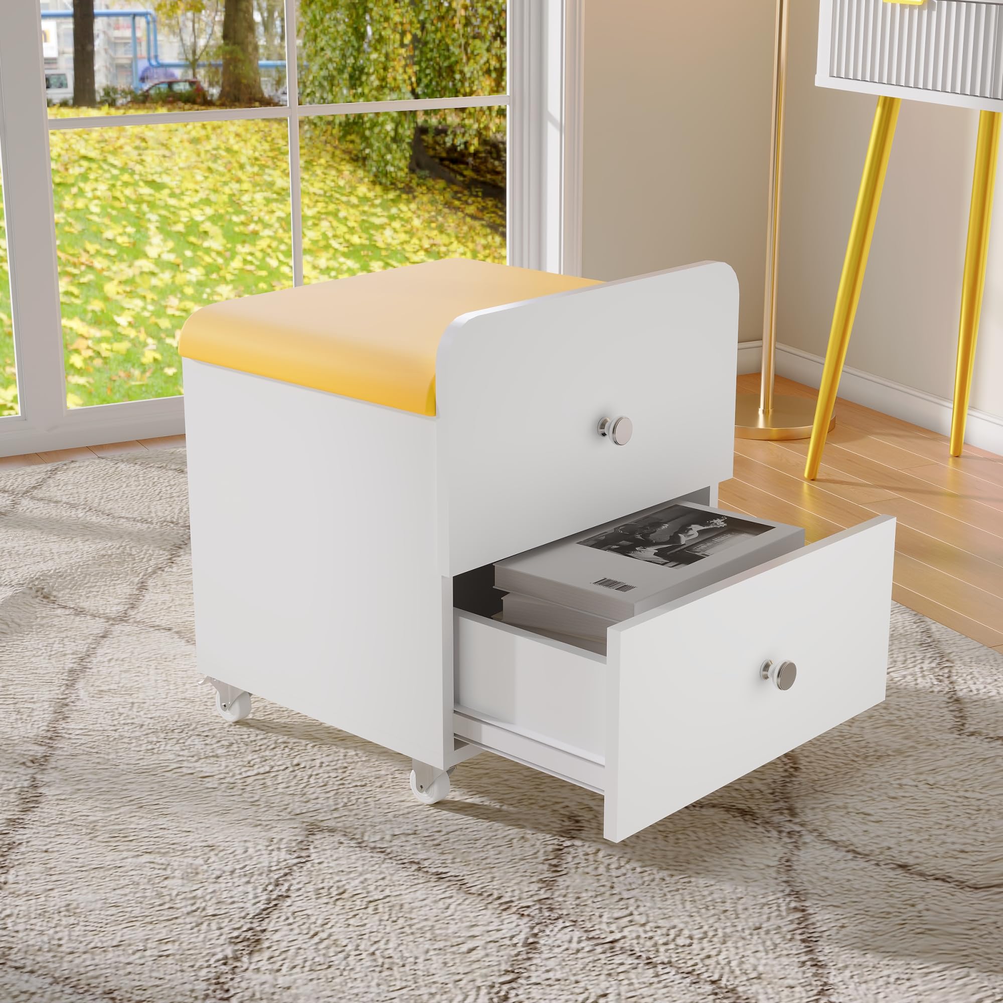 GarveeLife BWR-BLCM0P-ALC1890 Vanity-Stools - View #3