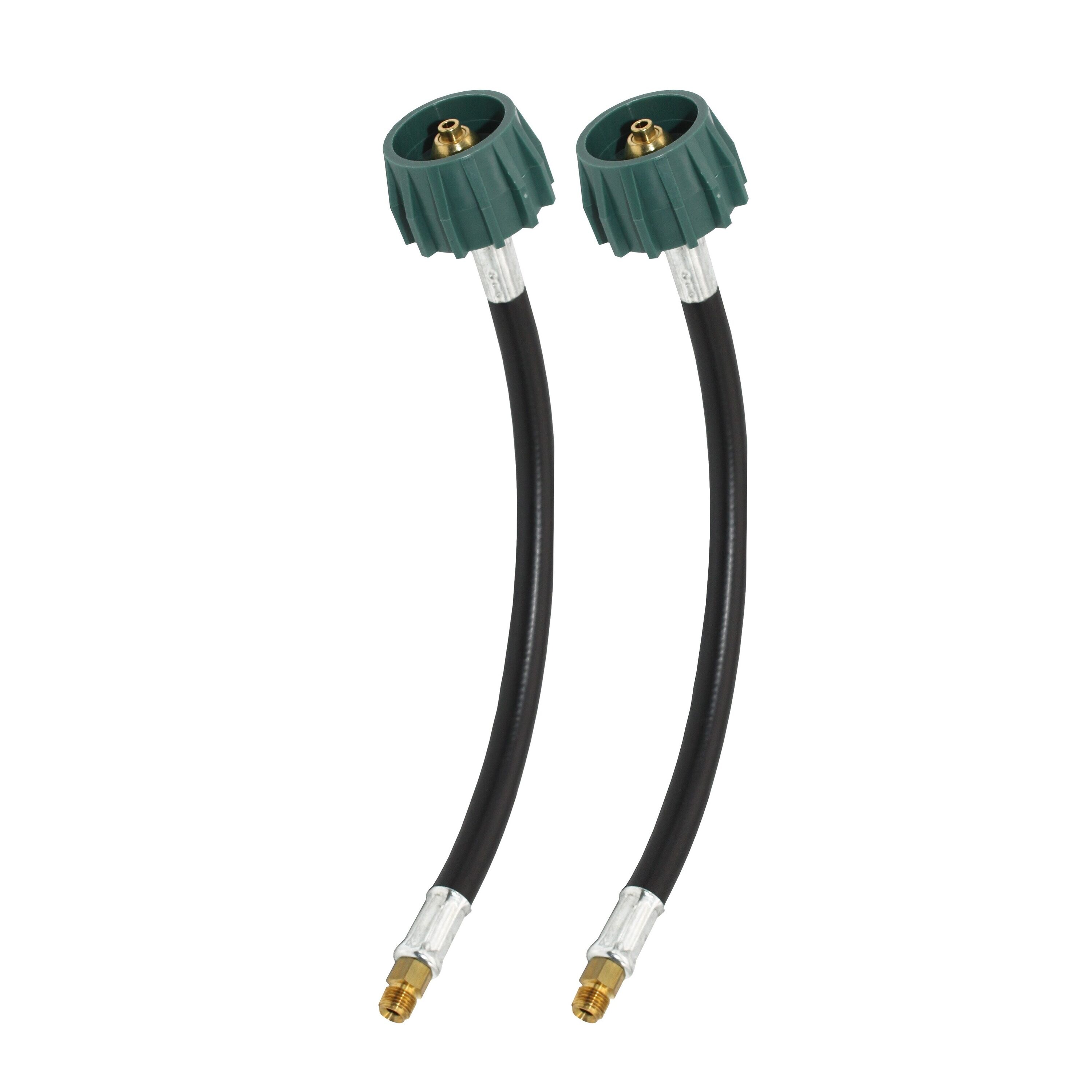 Flame King E12INPT-X2 2-Stage AutoChangeover Regulators 12" Pigtail Hose Rubber Propane hose