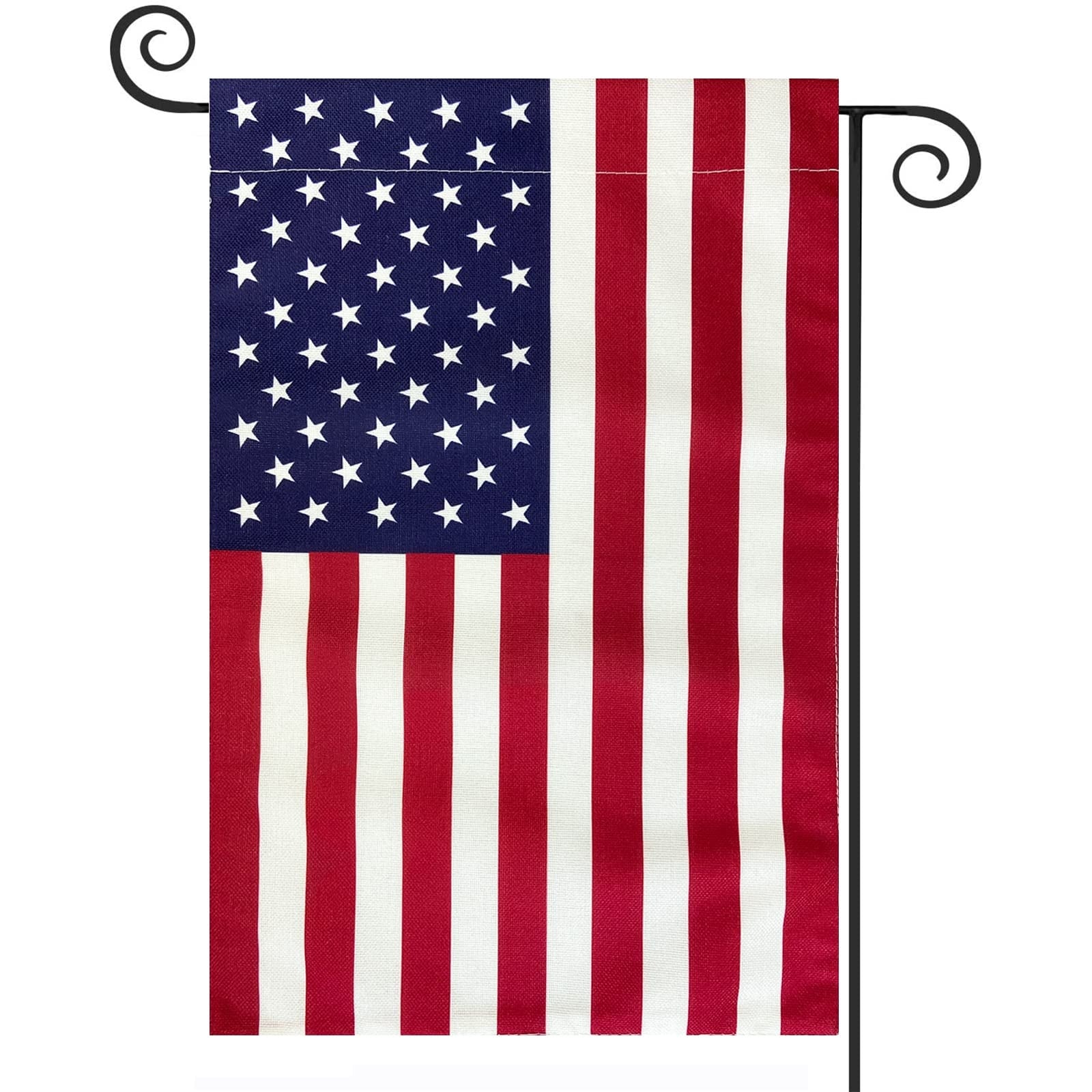 Adrinfly -  Patriotic Garden Flag 12 x 18 Inch Double Sided Outdoor Flag Durable Polyester Vivid ...