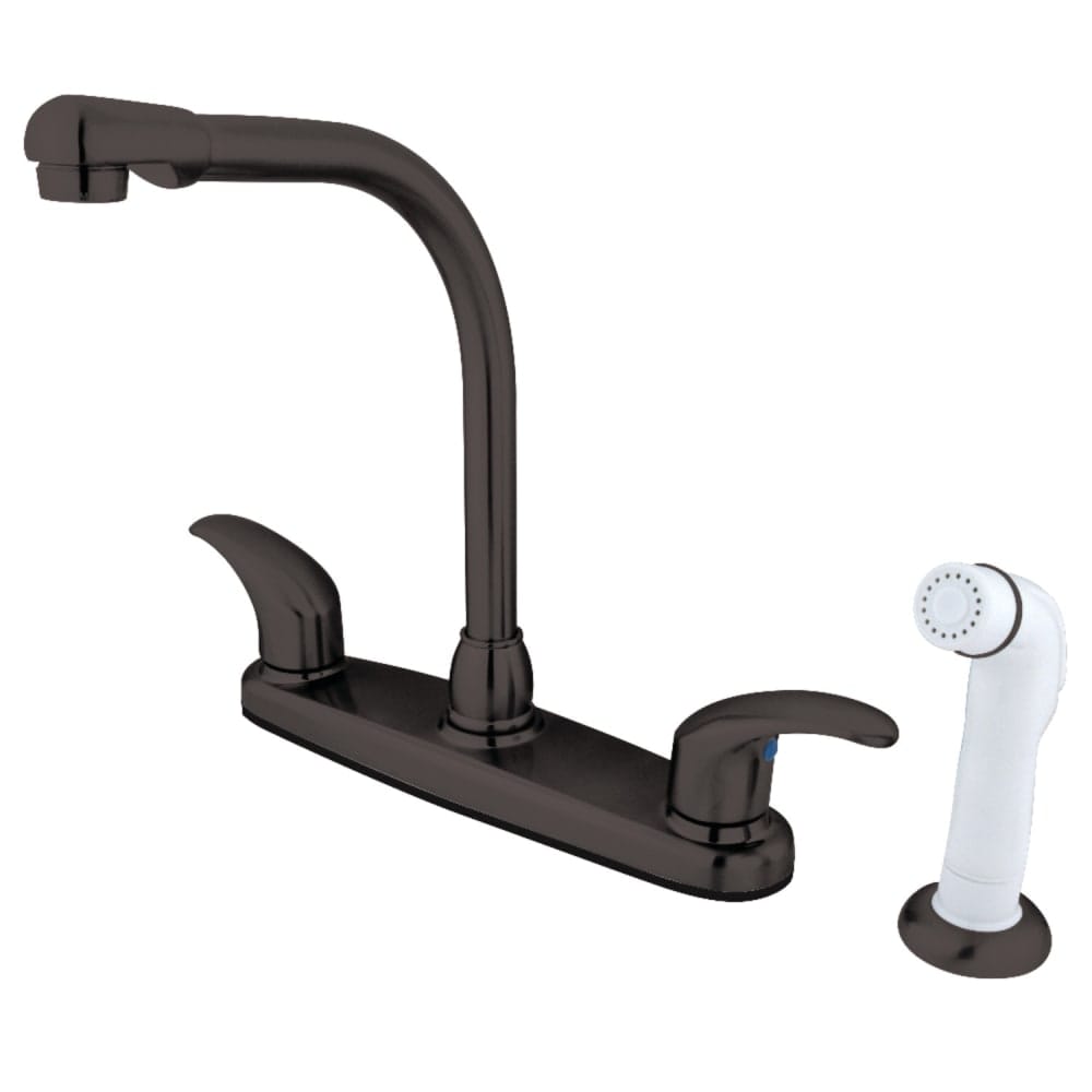 Kingston Brass  KB71.LL Legacy 1.8 GPM Standard Kitchen Faucet  Includes Side Spray