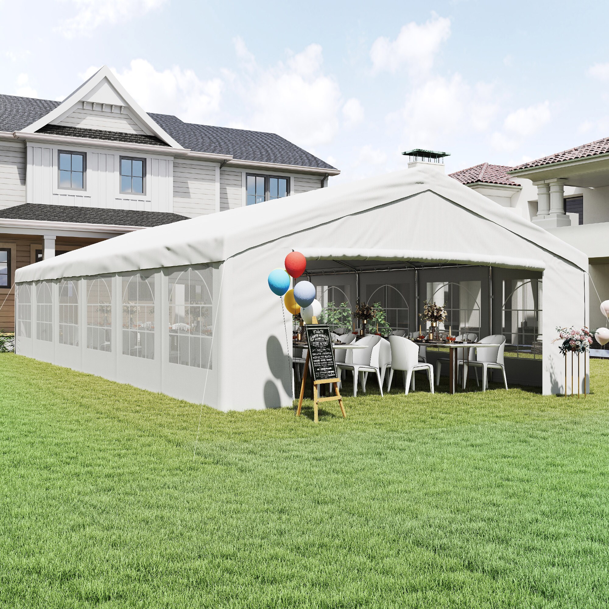 Outsunny 84C-020 Wood-Resin-Gazebos - View #8