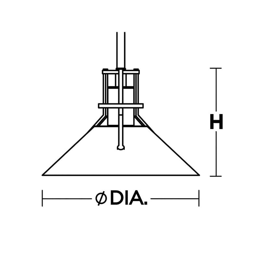 AFX GUSP10LAJD1BK Pendant-Lights - View #2
