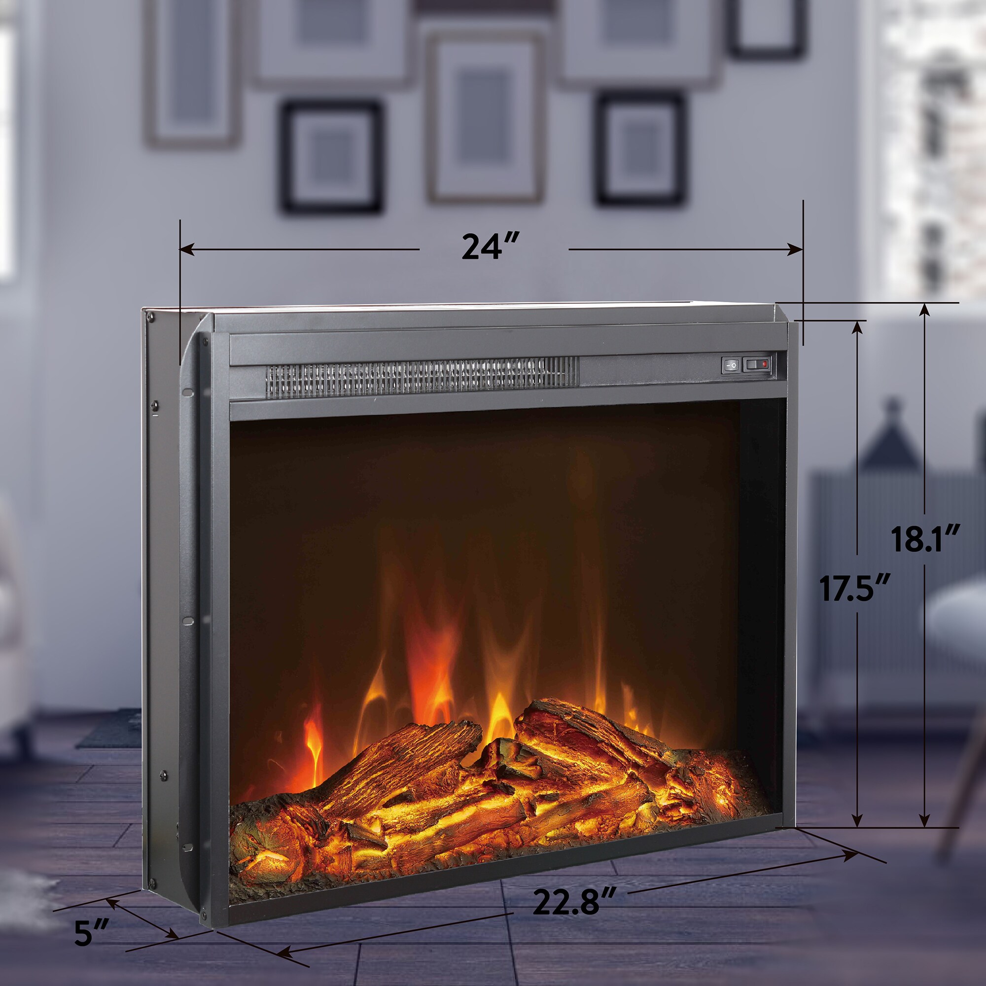 Sunrinx MG8-FP-06 Electric-Fireplaces - View #4