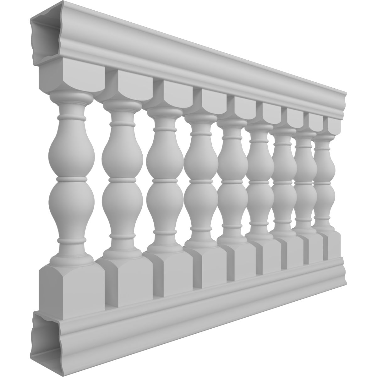 Ekena Millwork BALK40X060AVD railings - View #3