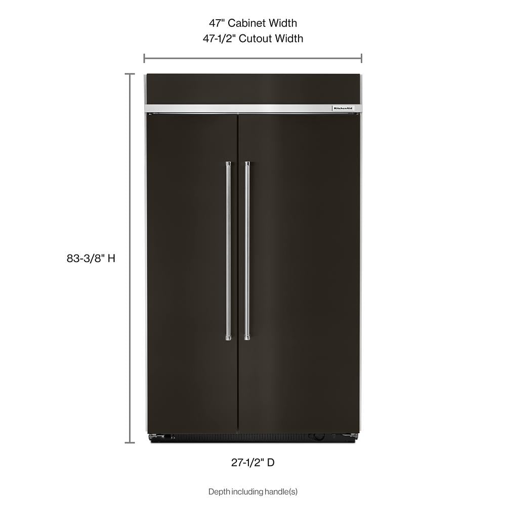 30 wide side by side refrigerator