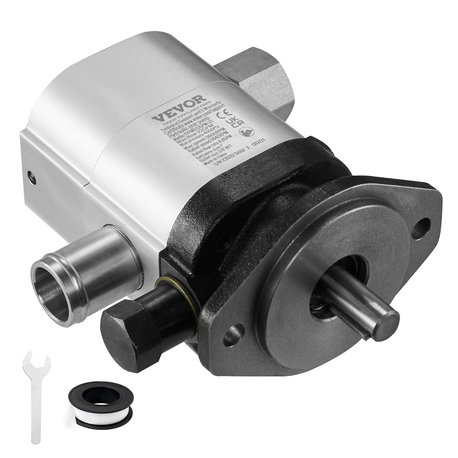 VEVOR YYPMB22GPM40JEUBVV0 22-Gallon Aluminum Portable