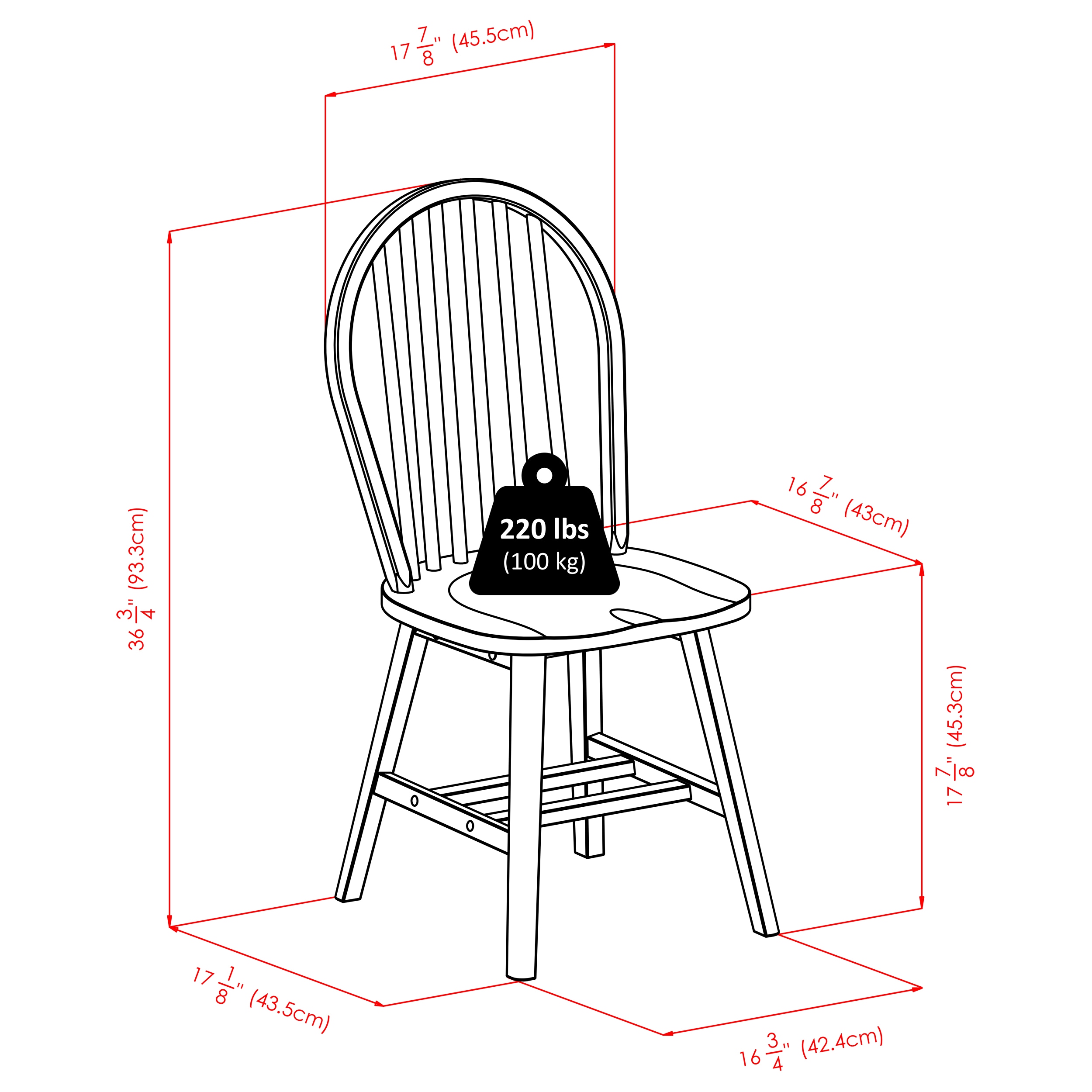 Winsome Wood 81837 Dining-Chairs - View #10