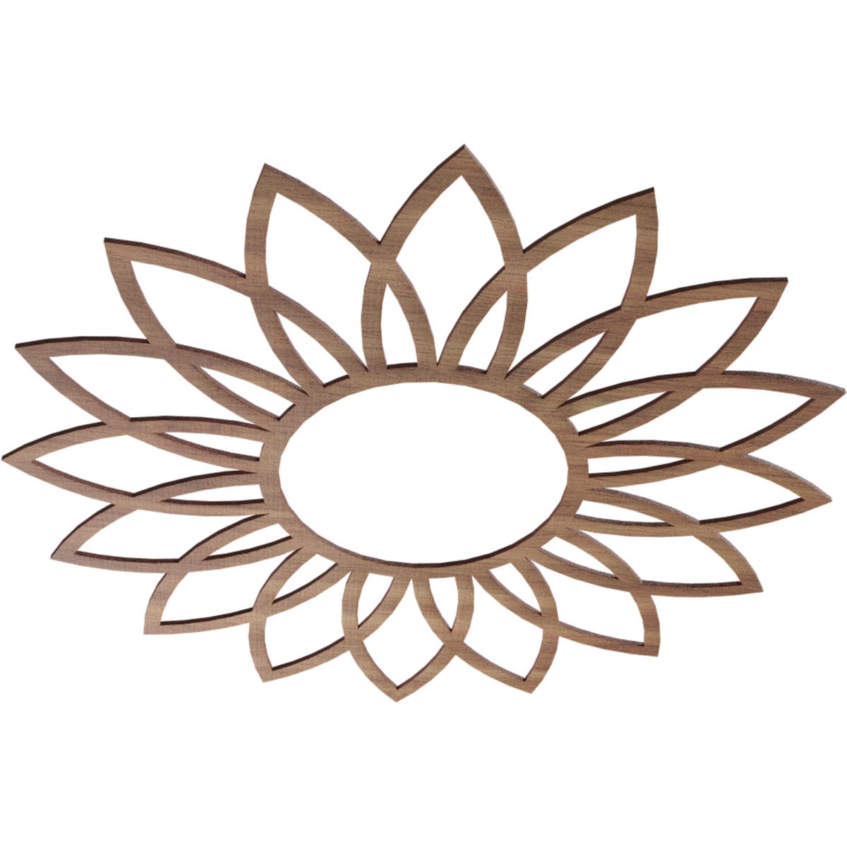 Ekena Millwork CMWP34X34X0250DAWA Ceiling-Medallions - View #2