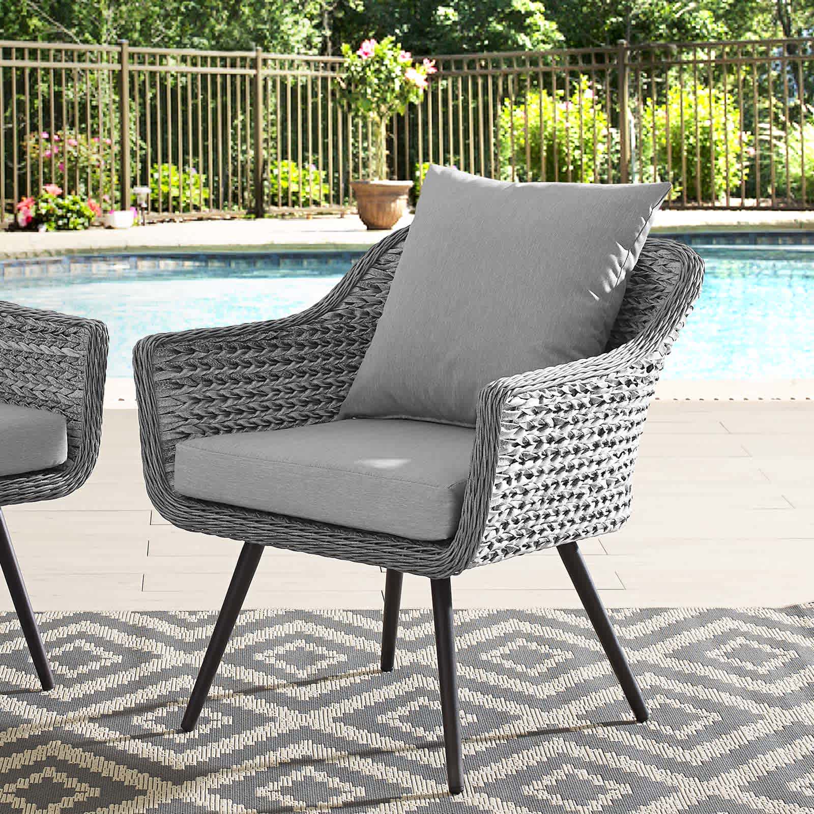 Modway EEI-3023-GRY-GRY Patio-Chairs - View #2