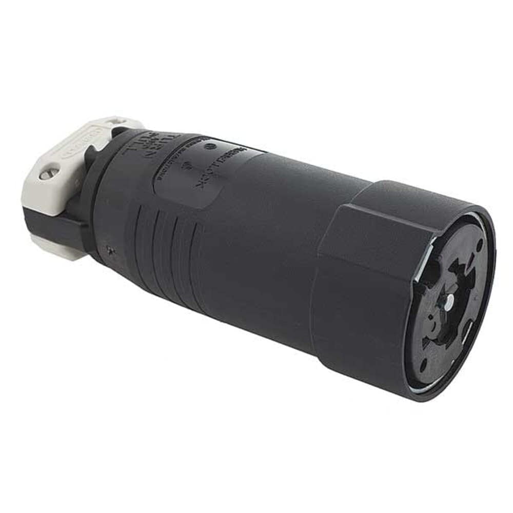 Hubbell  Wiring Device-Kellems Locking Connector Non-NEMA 20/30 A 250V DC/600V AC Three Phase 4 Pole Screw Terminals