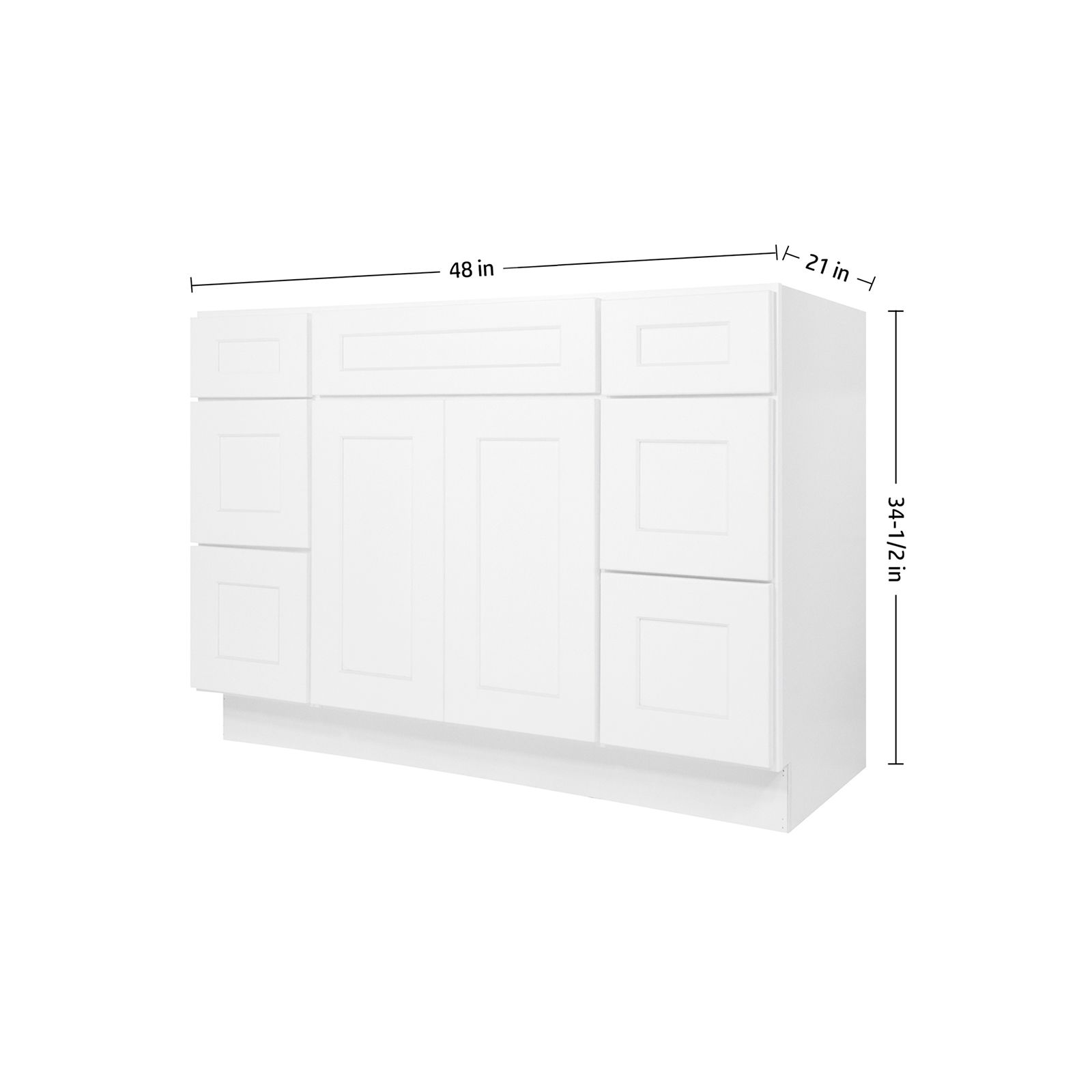 Roomylife BDLS-RWVDDB48 vanities - View #6