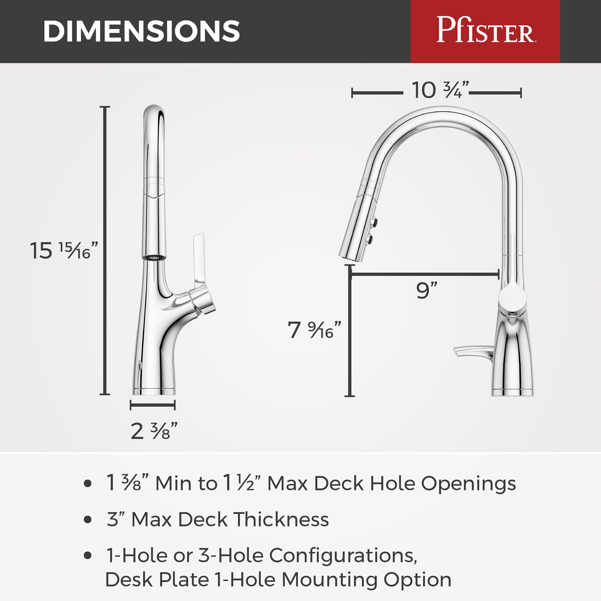 Pfister F-529-7CLOC Kitchen-Faucets - View #8
