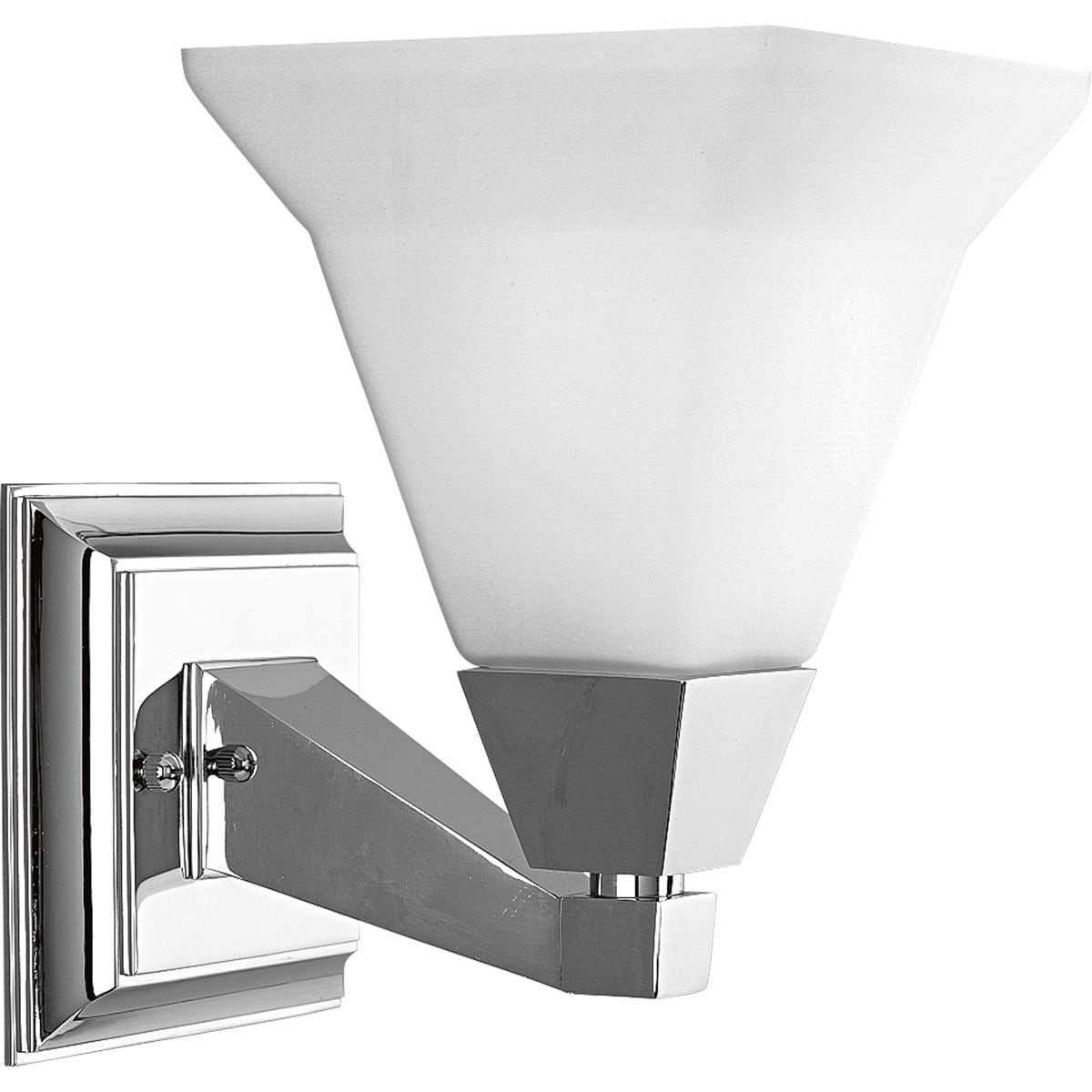 Progress Lighting P3135-15 Glenmont 1-Light Chrome Transitional Vanity Light