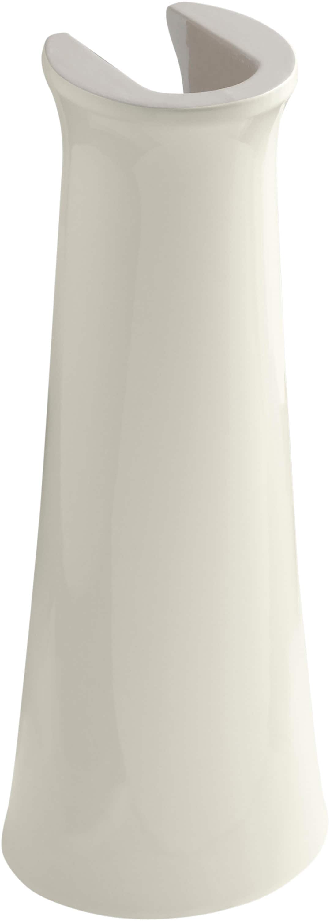 KOHLER 2364-96 Cimarron Vitreous china Transitional Biscuit Pedestal Sink Base ( 11.09-in x 9.74-in x 28.12-in )
