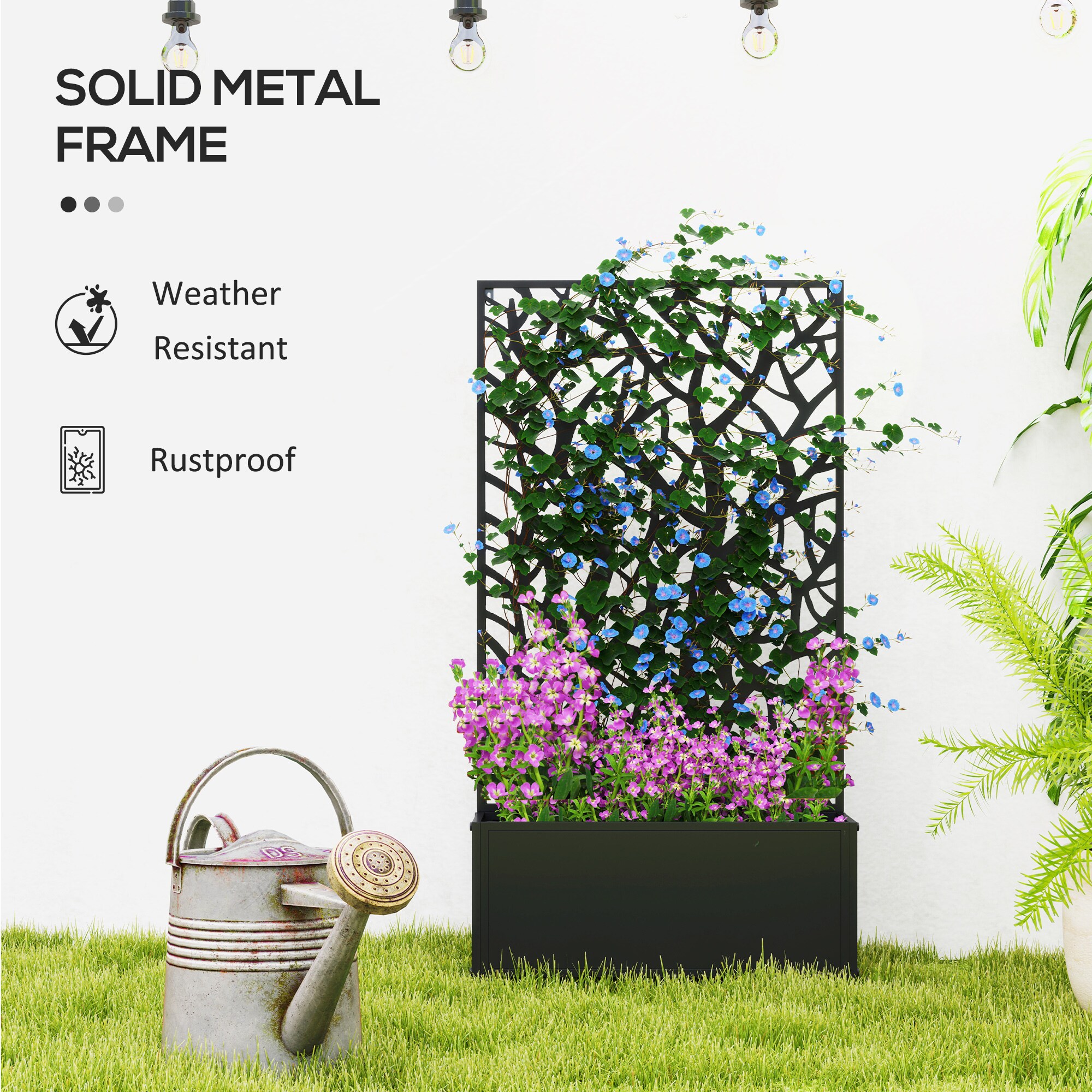 Outsunny 84H-168V00BK Raised-Garden-Beds - View #6
