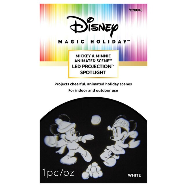 Disney Constant White LED Solid Christmas Indoor/Outdoor Light Show Projector Disney Constant White LED Solid Christmas Indoor/Outdoor Light Show Projector