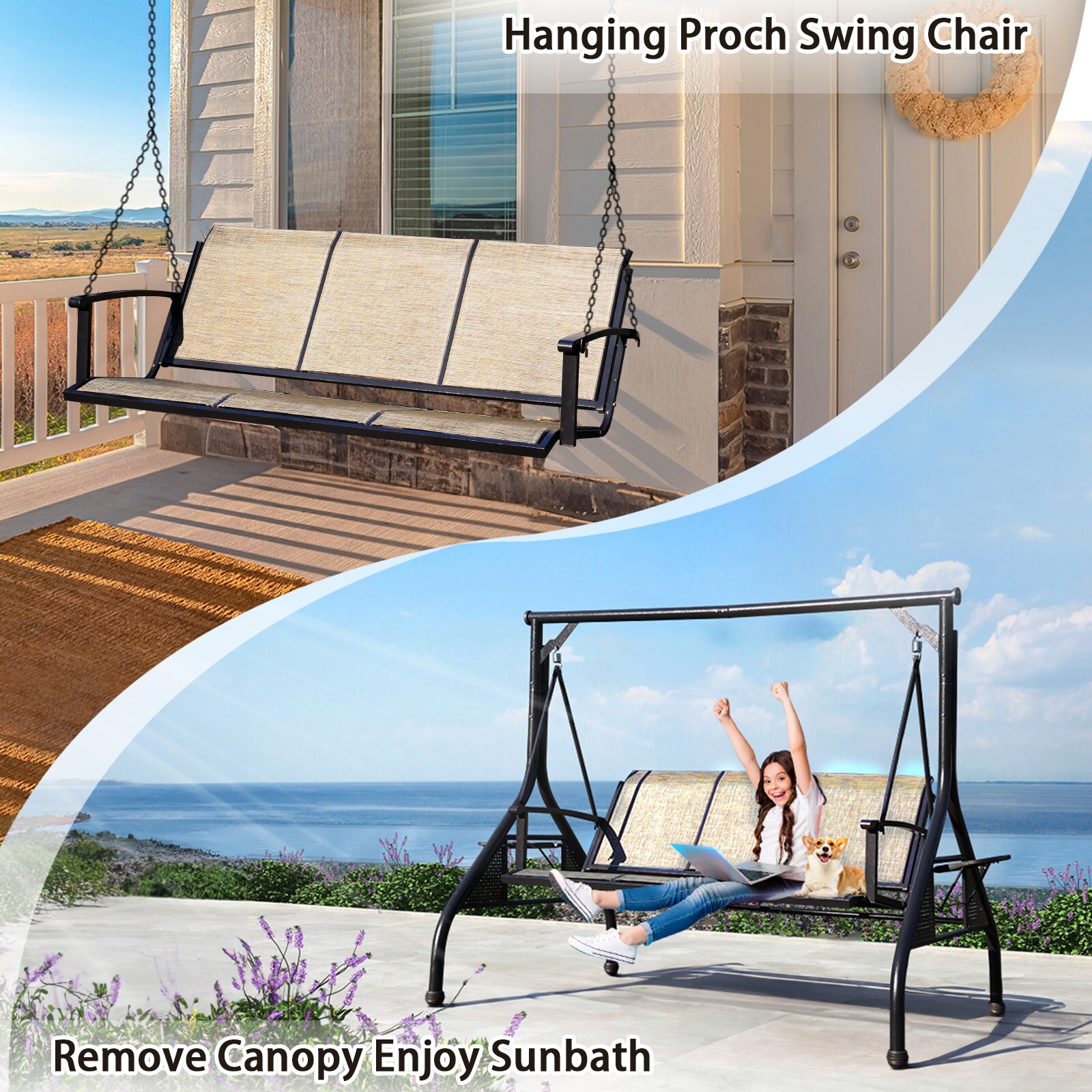 NOBLEMOOD LS-2033CO Swing-Gliders - View #5